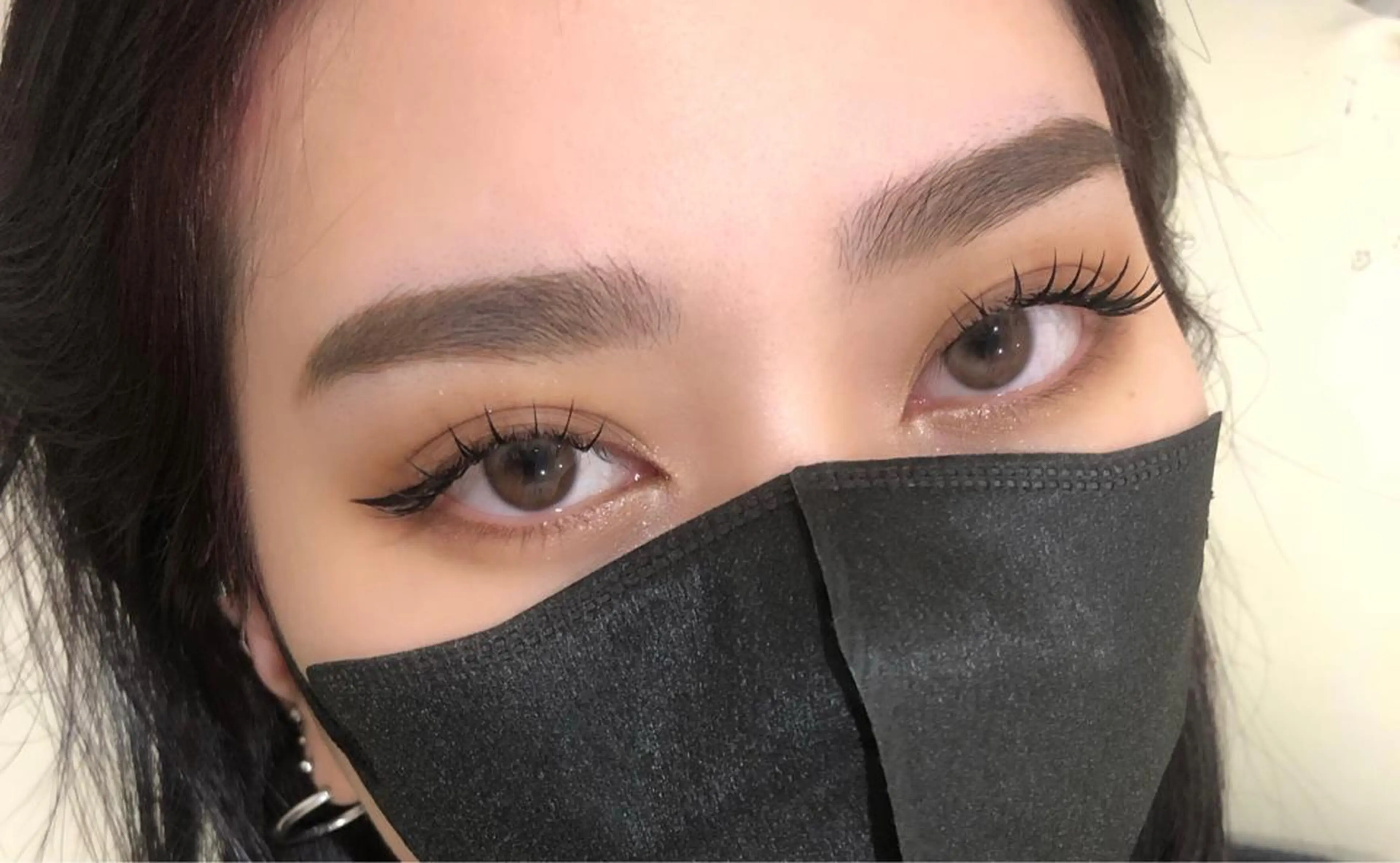 マツエク・マツパ 束感まつ毛 フラットラッシュ パリジェンヌラッシュリフト まつげパーマ 下まつげエクステ ami☾Belire Nail&eyeのマツエク・マツパデザイン