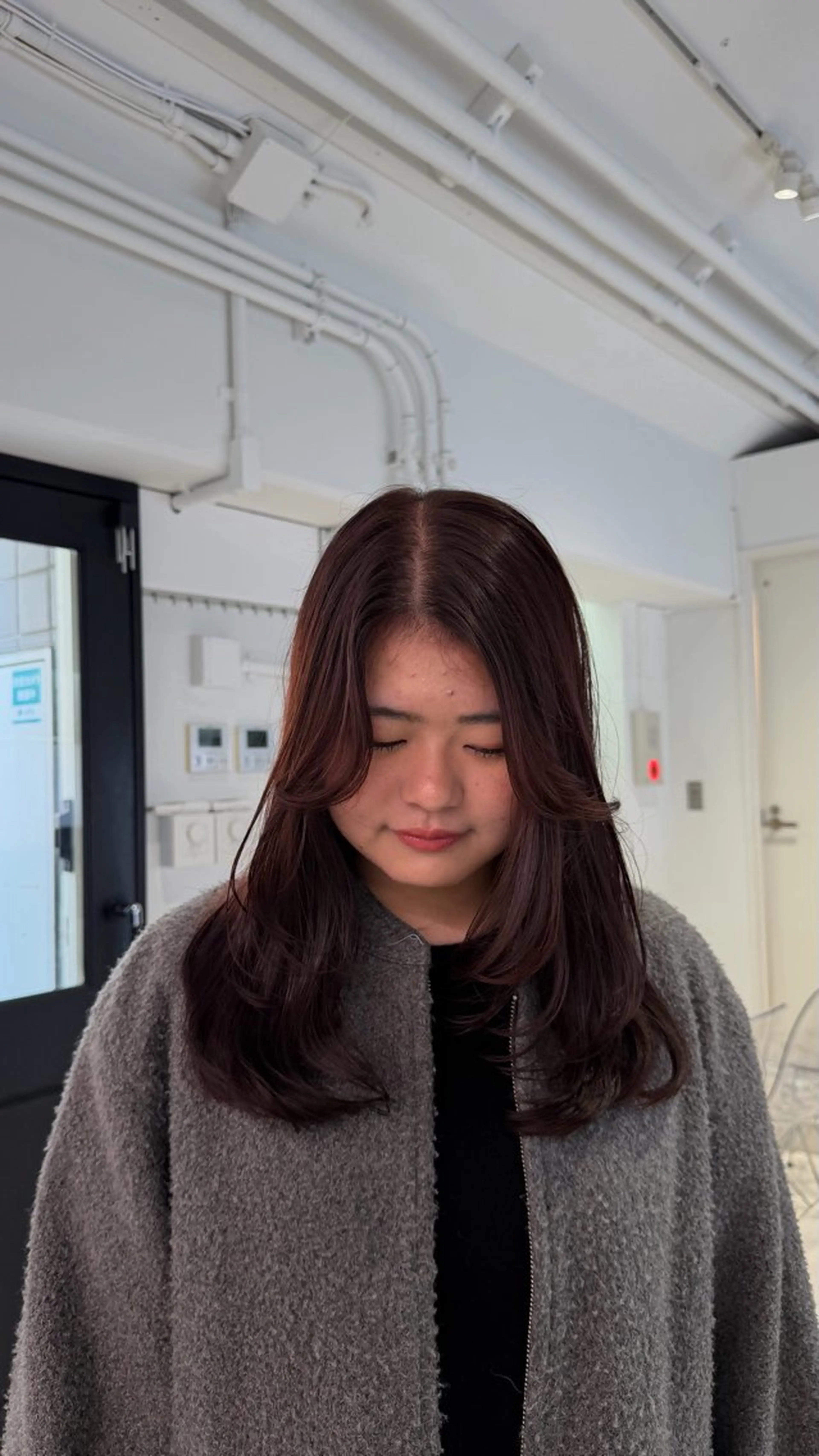 ロング カラー カット ヘアカラー トリートメント naturalカラー / Rukaのヘアスタイル