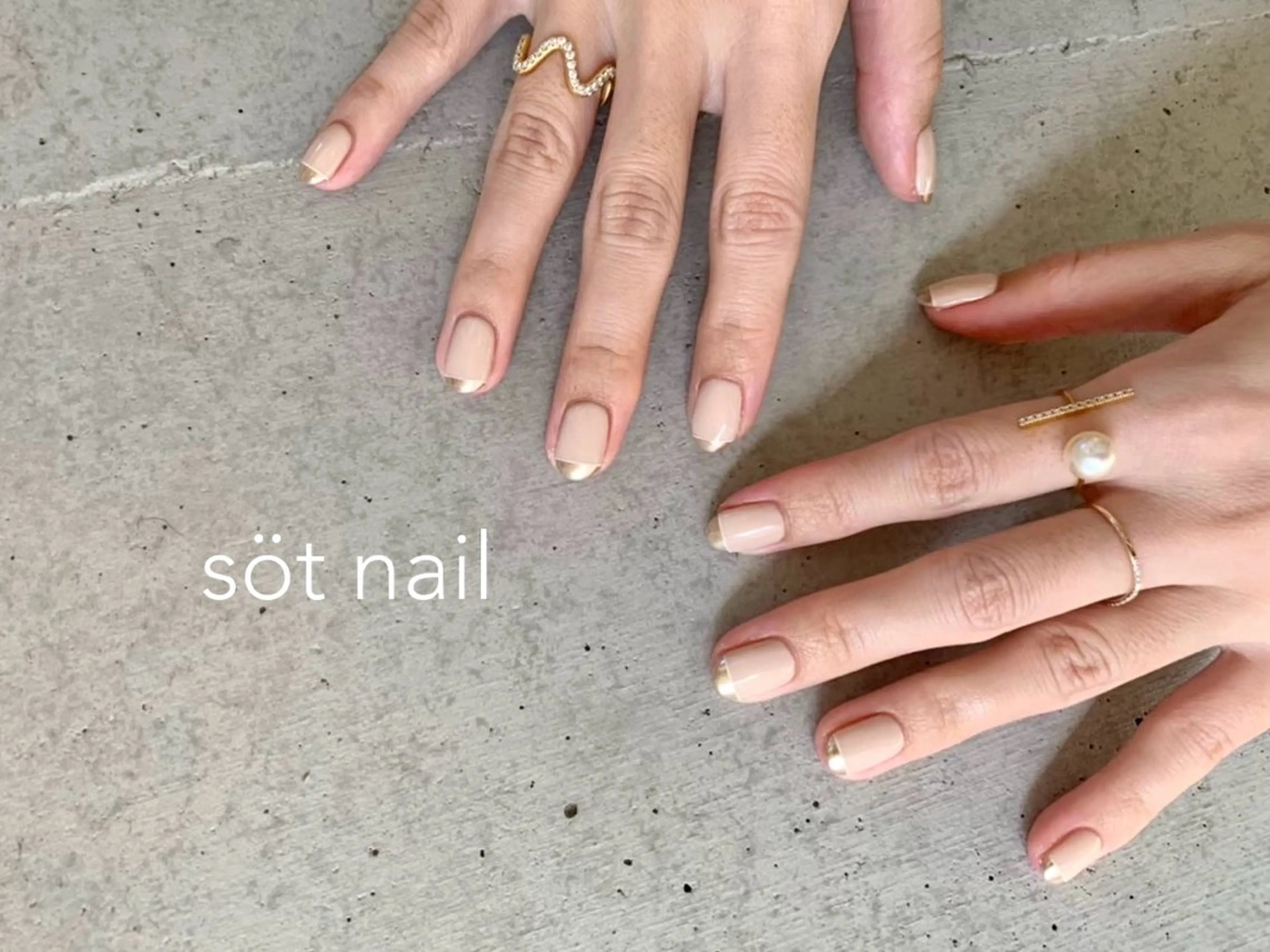 ネイル ミラーネイル ハンドネイル söt nail所属・岡田 恵美のネイルデザイン