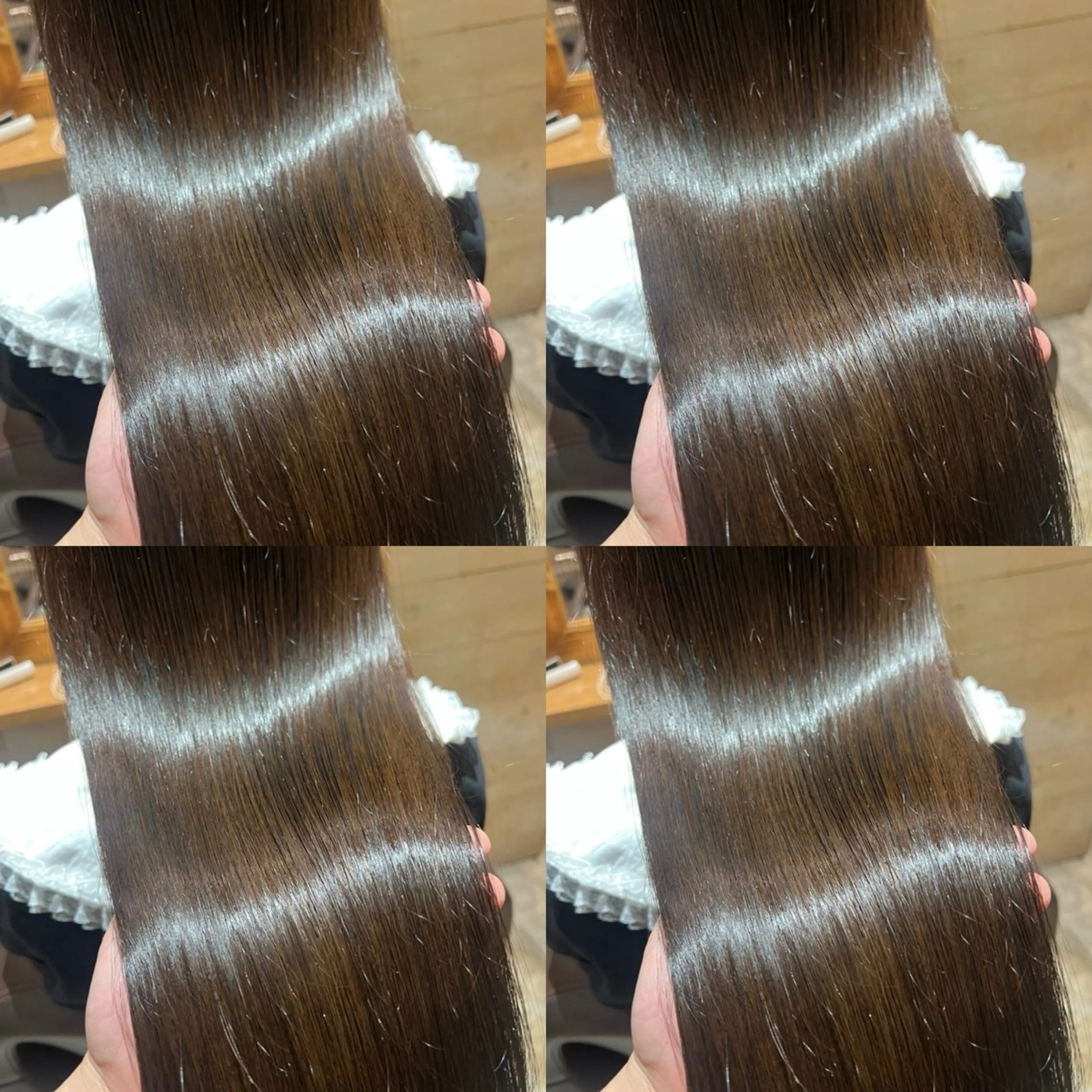 ロング カラー ダークグレー ダークグレージュ グレージュ 髪質改善 韓国風ヘア カット ヘアカラー トリートメント 店長✨️韓国ヘア✖️ 髪質改善カラー／純大のヘアスタイル