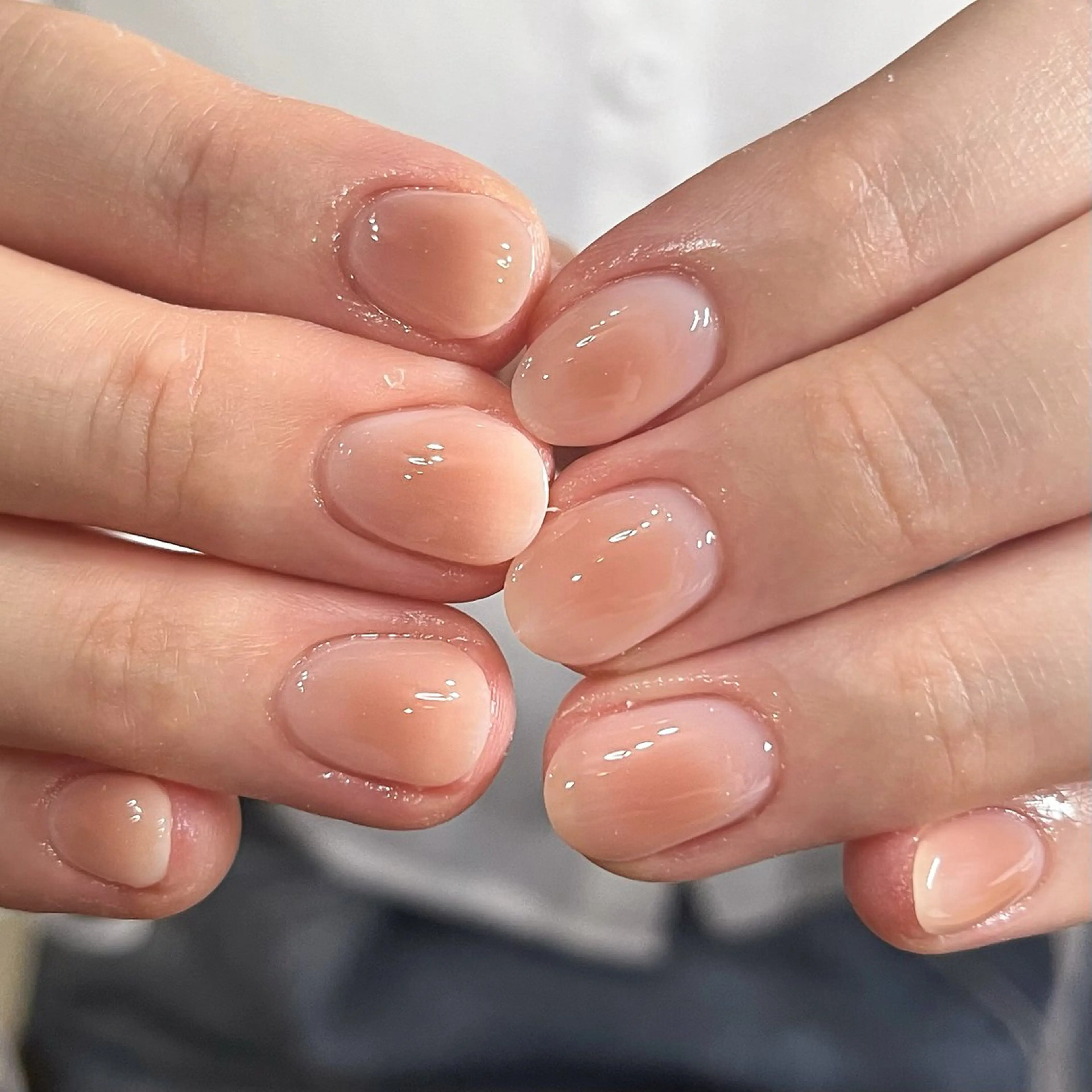 ネイル チークネイル オフィスネイル シンプルネイル ハンドネイル ハンドケア 🎀NAIL🎀 AI🪄︎︎◝✩のネイルデザイン