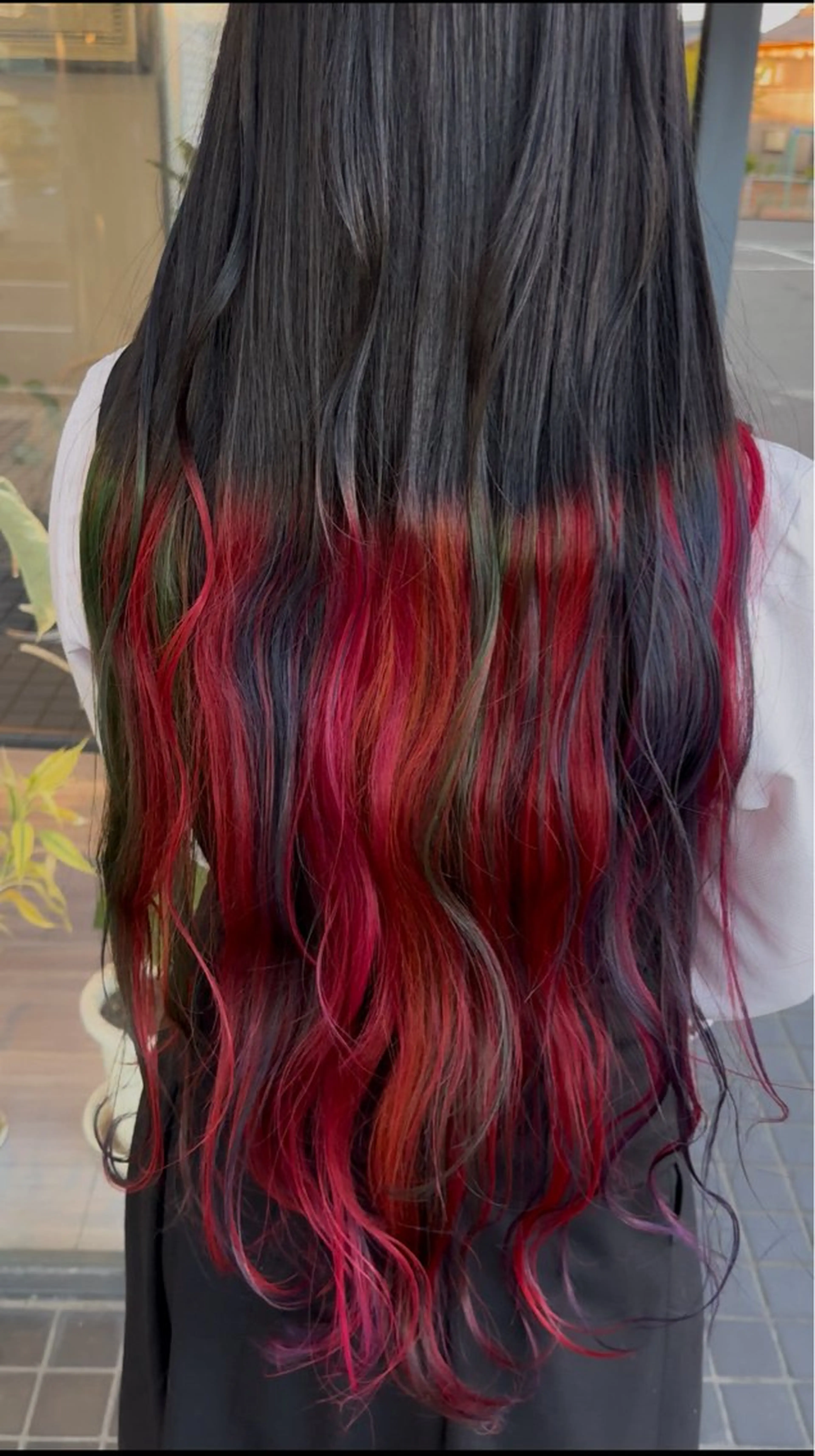 ロング カラー カット ヘアカラー arika オケシ　リョウダイのヘアスタイル