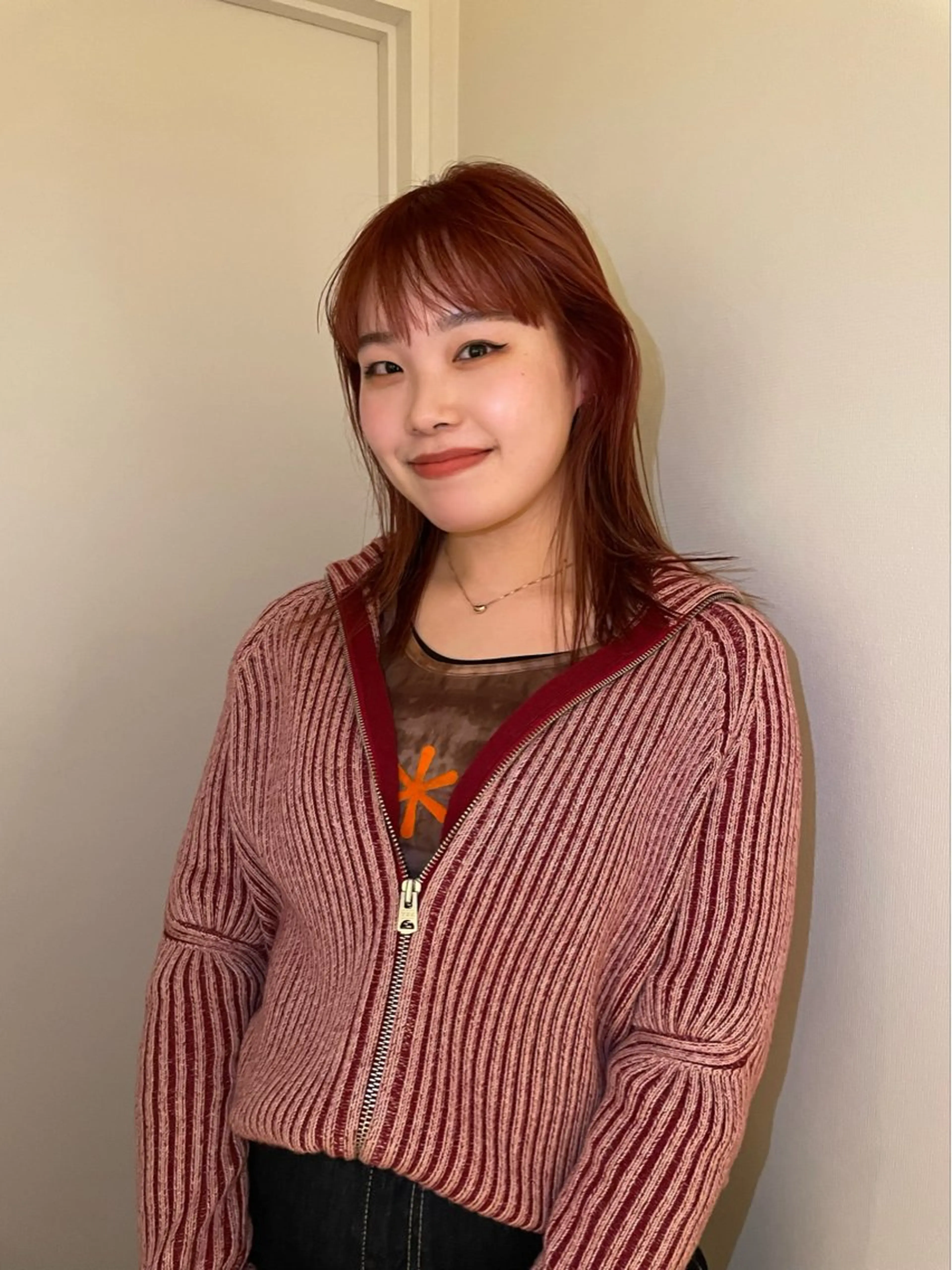 カラー ハイライトカラー 和田 英梨香のヘアスタイル