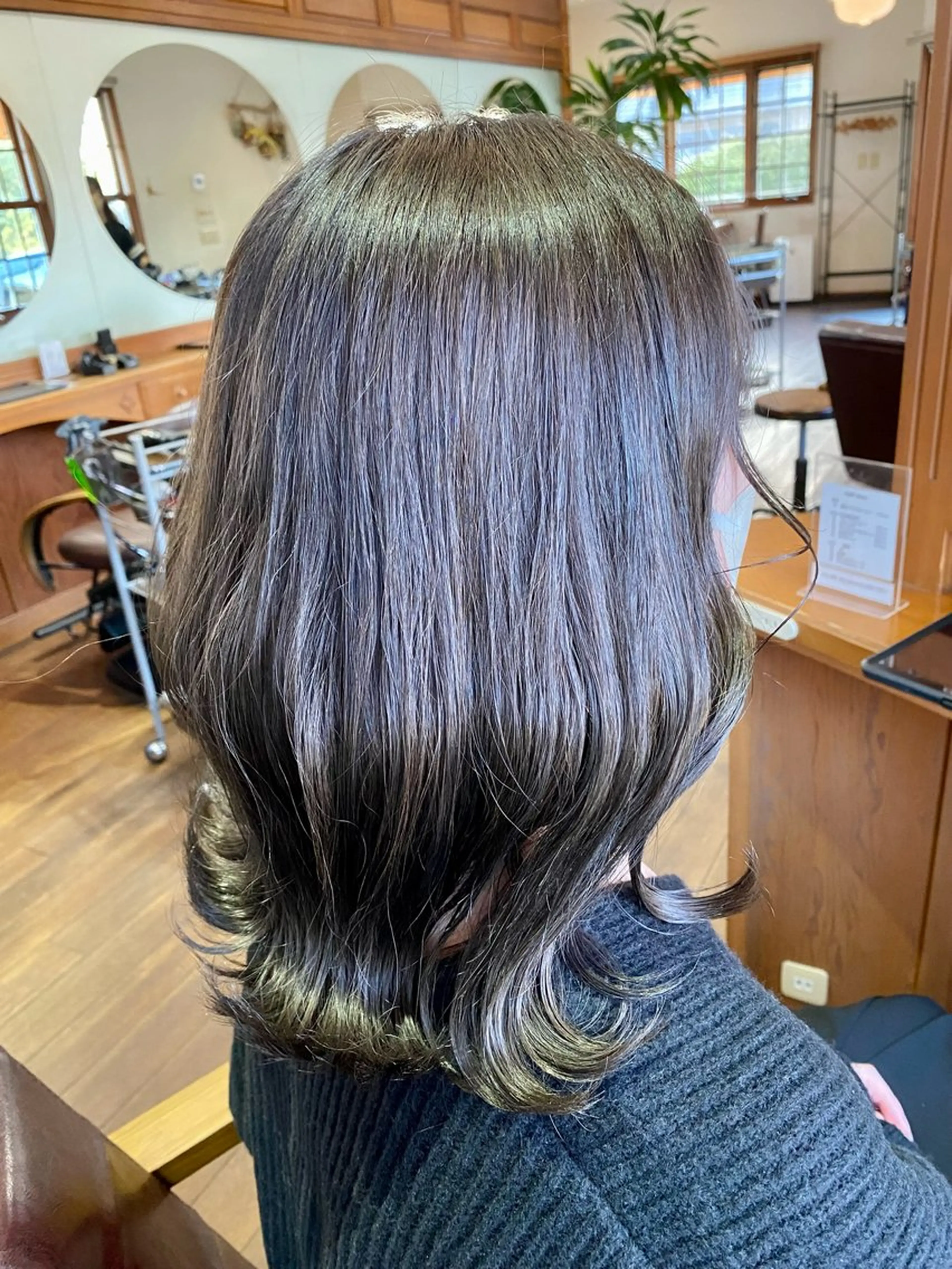 ミディアム 北川 飛瑶のヘアスタイル