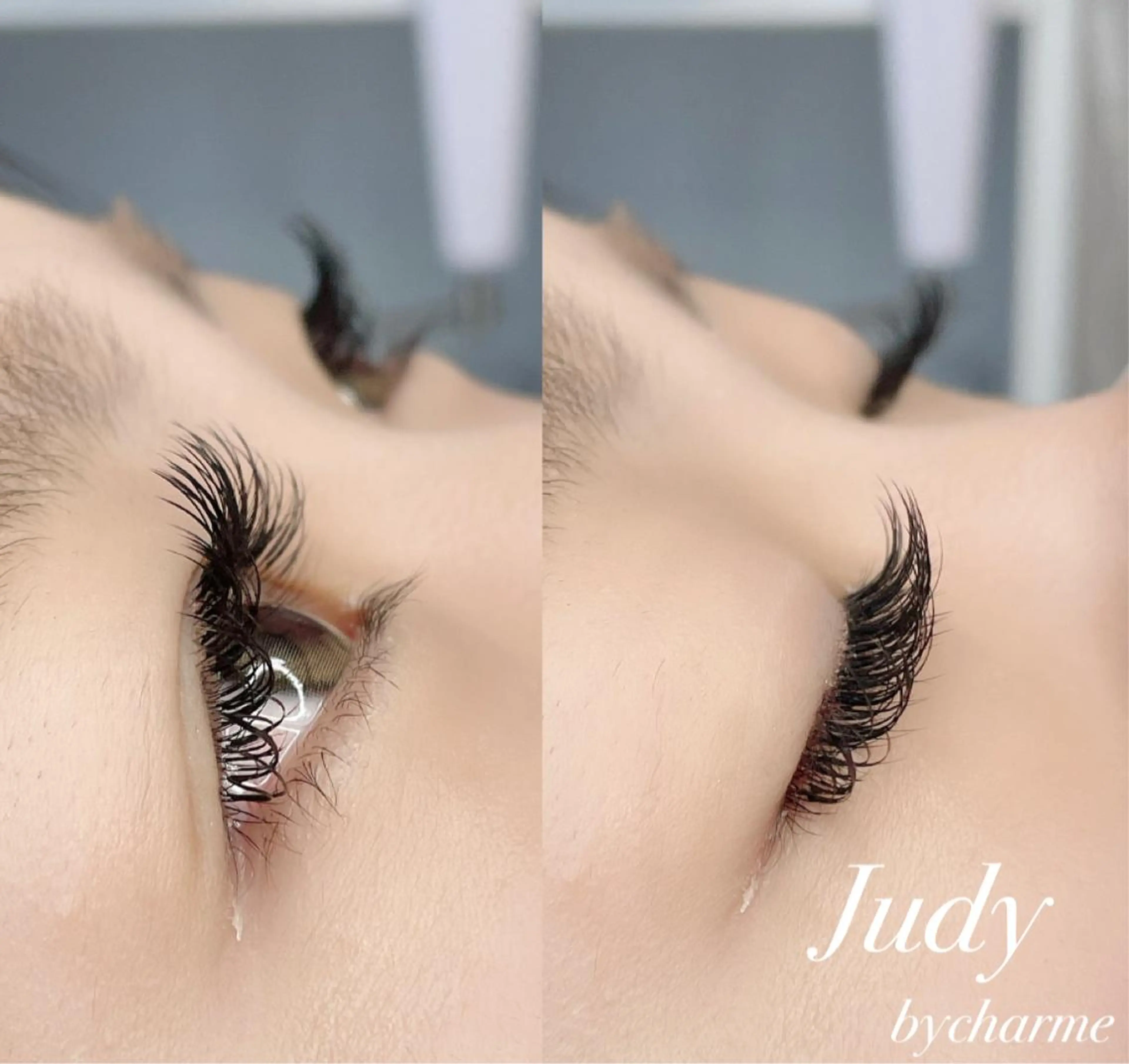 マツエク・マツパ 付け放題 フラットラッシュ パリジェンヌラッシュリフト セーブル マツエク Judy by charmeのマツエク・マツパデザイン