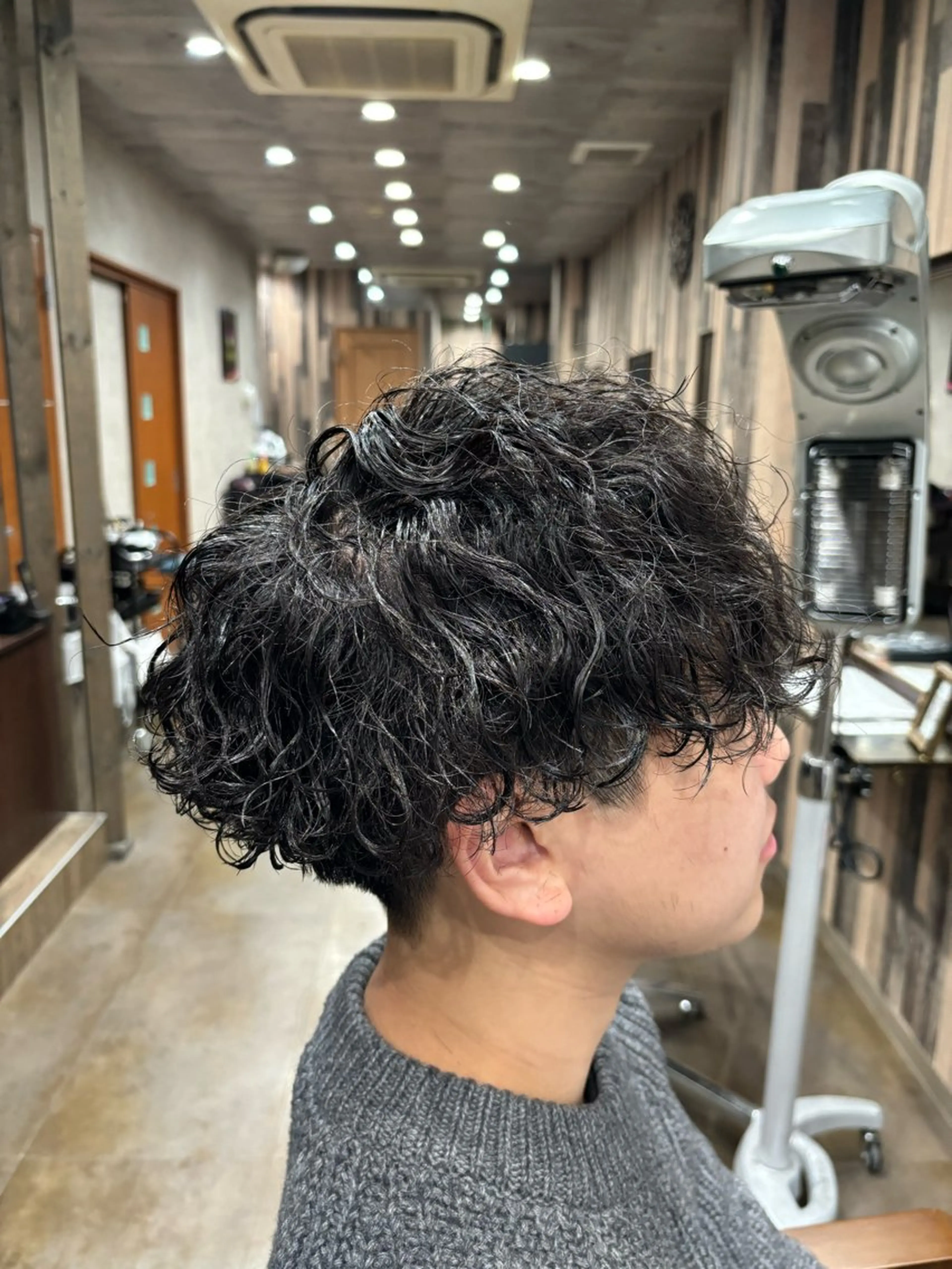 パーマ メンズ カット パーマ トリートメント EDEN店長/ 短髪/パーマ職人🔥のヘアスタイル