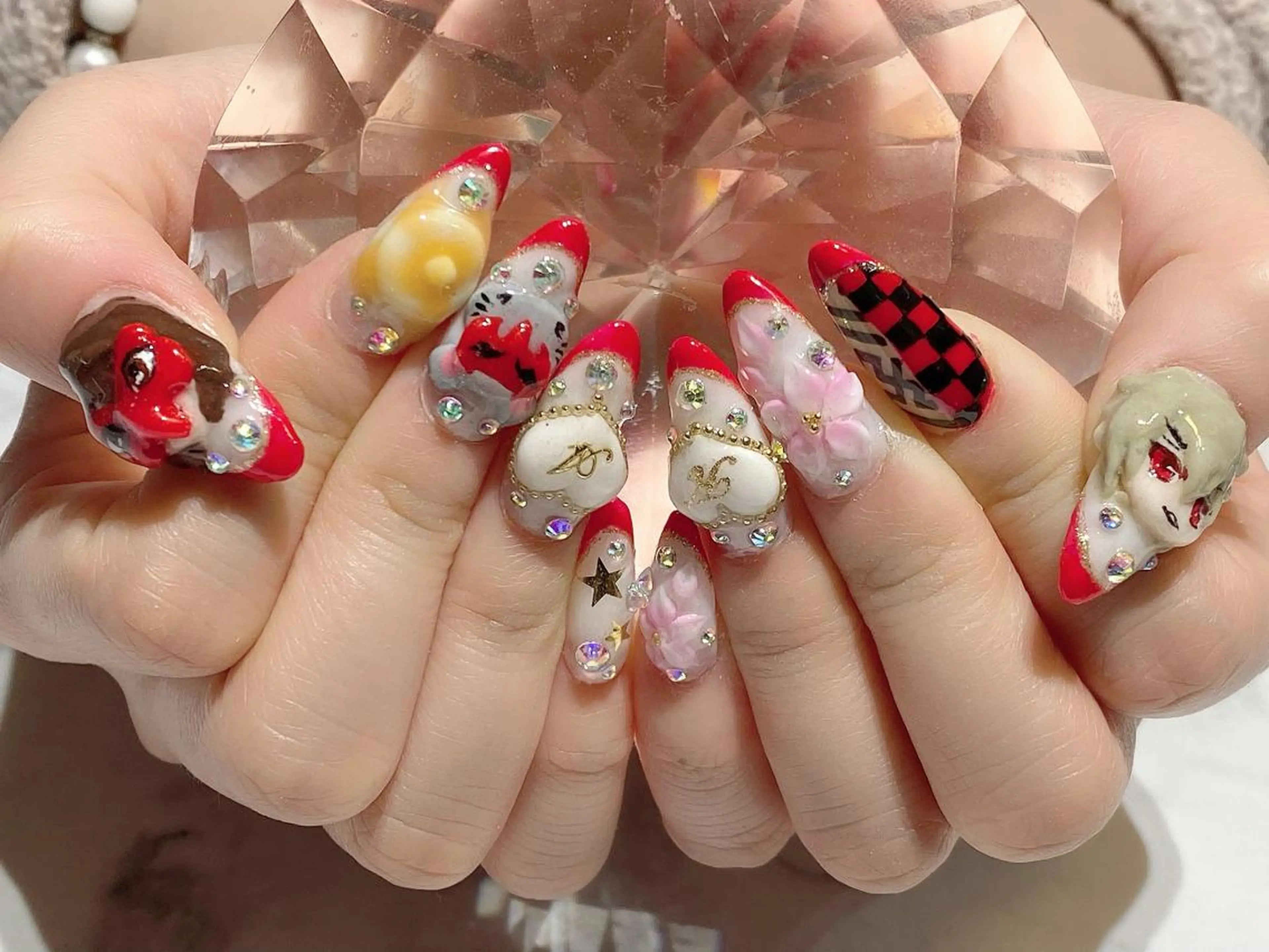 ネイル ロングネイル YUN 💅のネイルデザイン