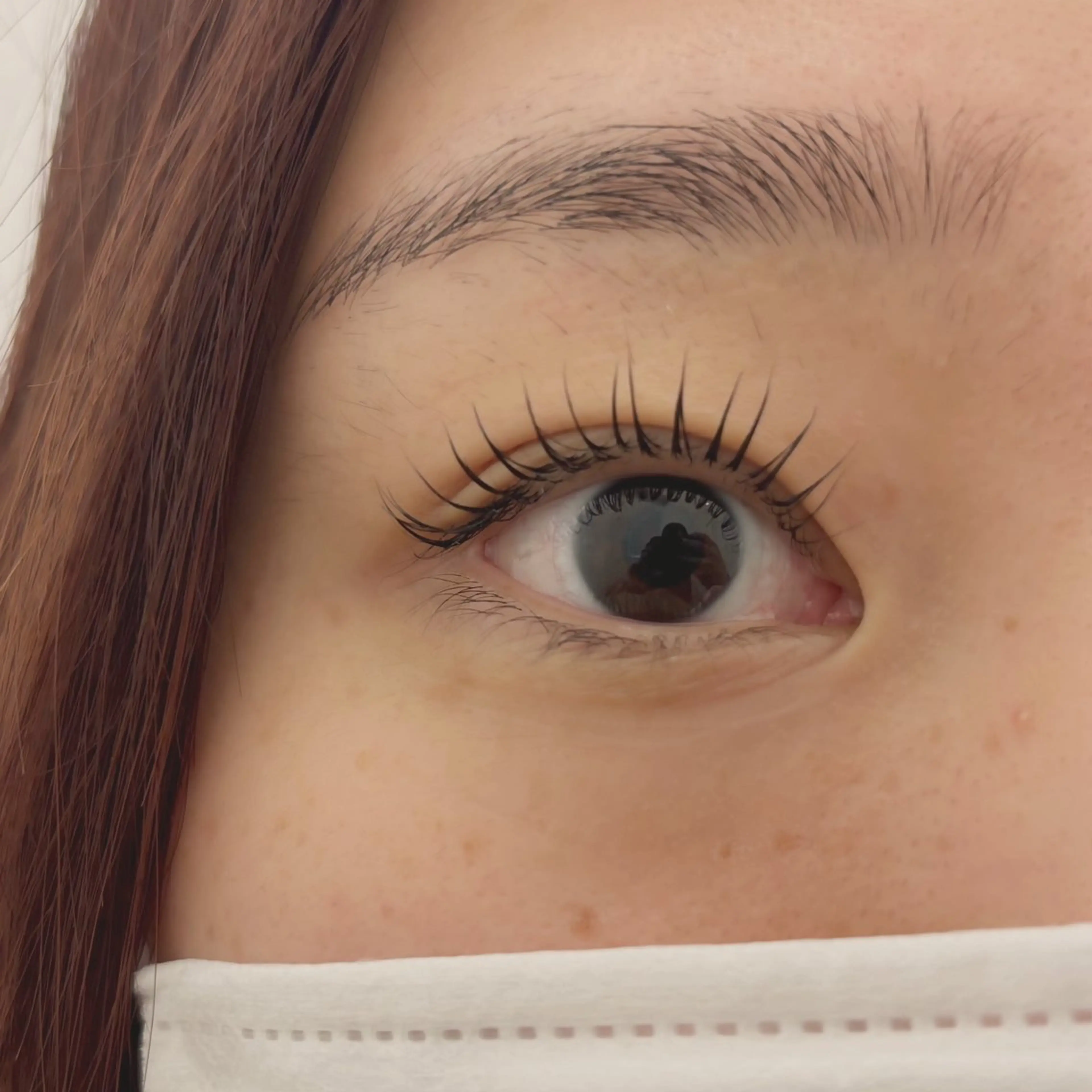 まつ毛パーマ＋長持ち美容液コーティング◎の写真