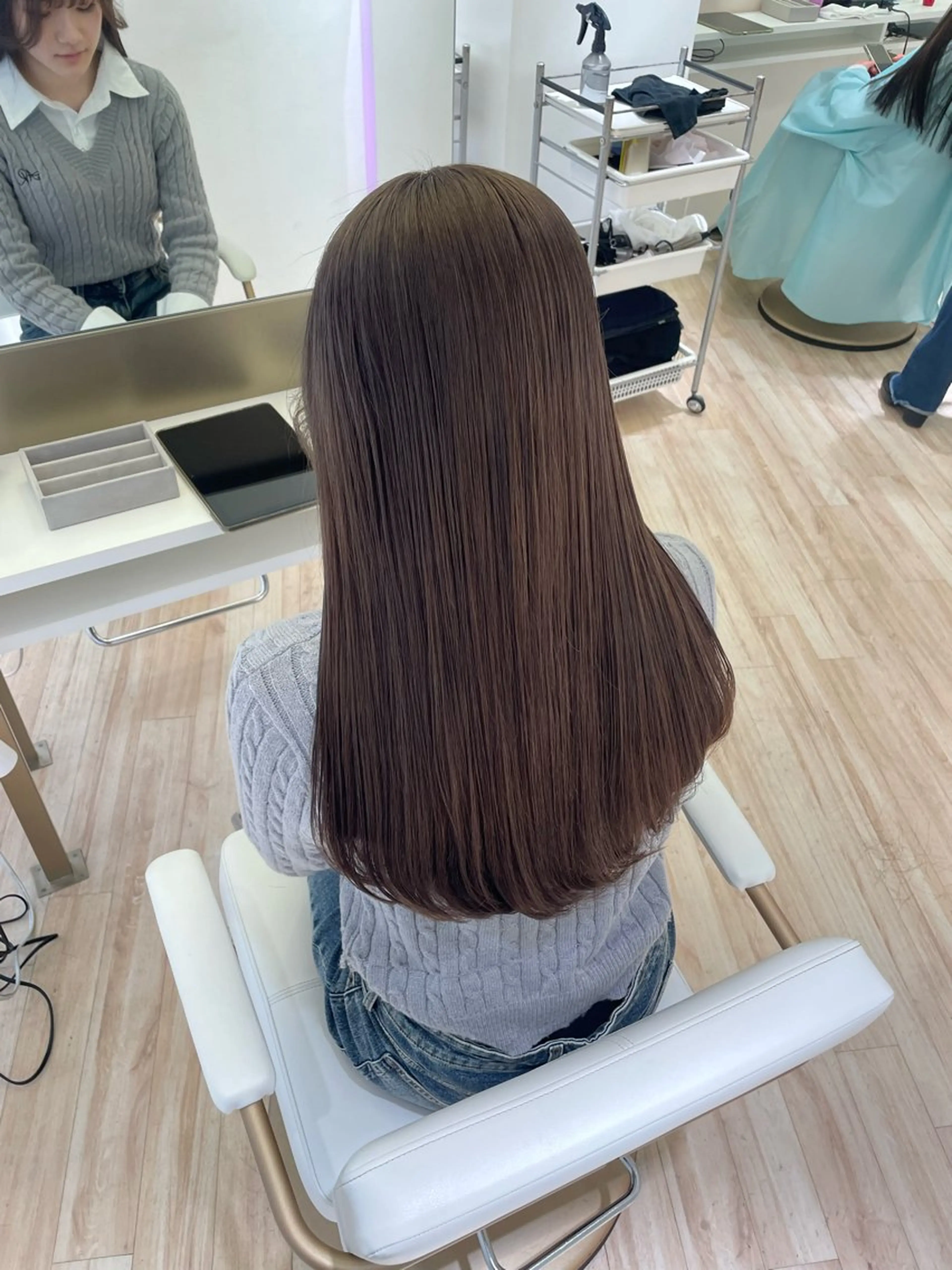 ロング カラー ヘアカラー ParveMix / 山本 玲南🫧🪽のヘアスタイル