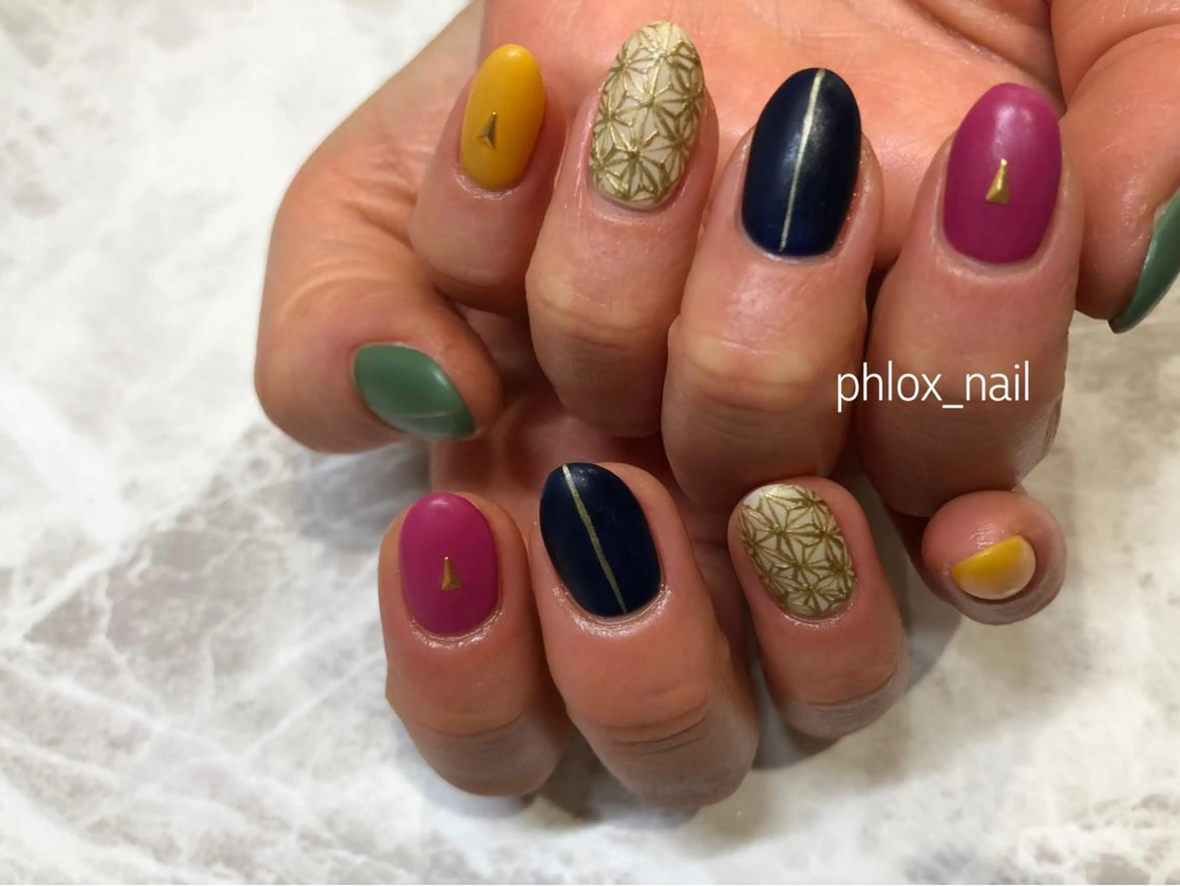 ネイル s/w _shokoのネイルデザイン