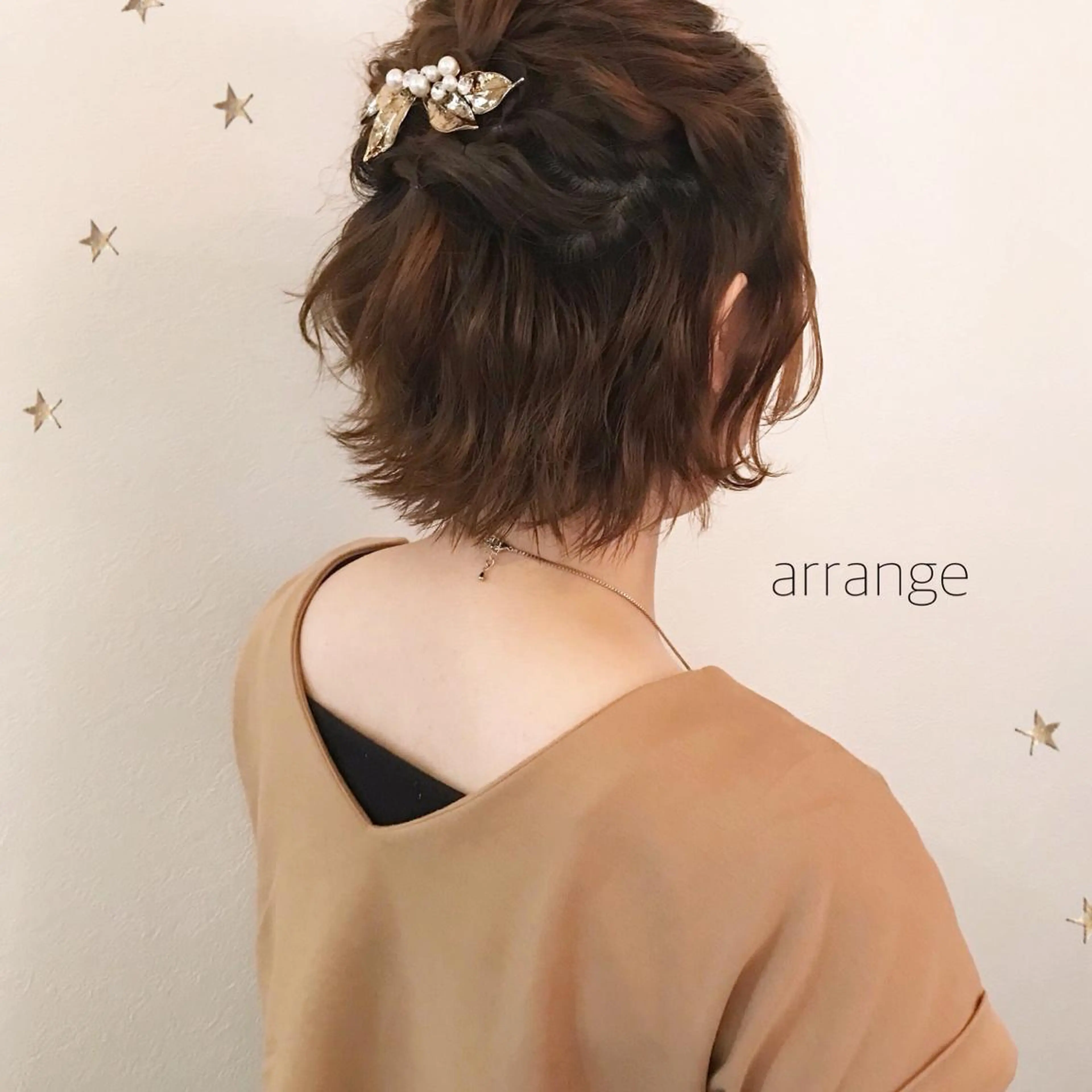 ショート ヘアアレンジ salon AKIRA所属・市川 千夏のヘアスタイル