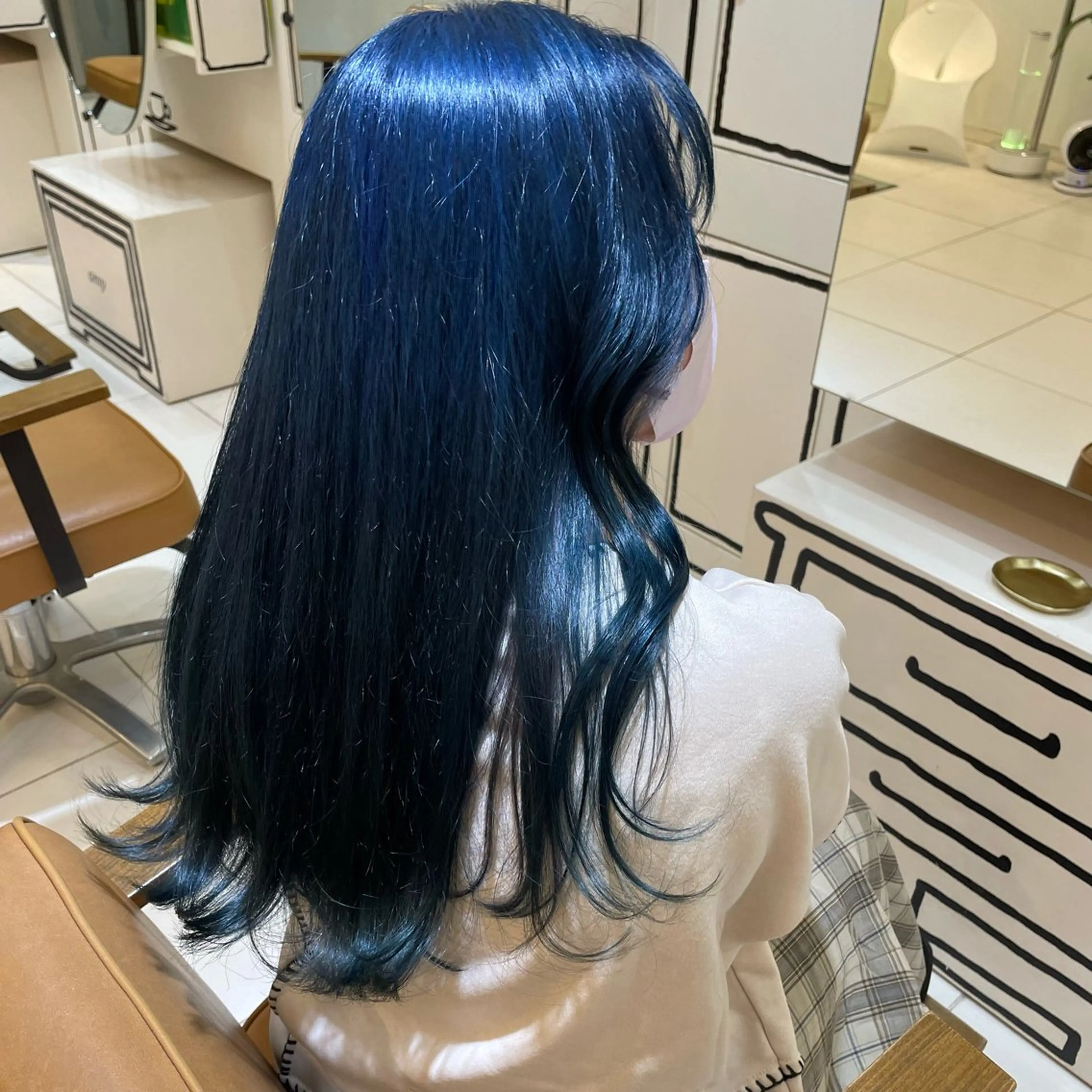 ロング 田口 花葉のヘアスタイル