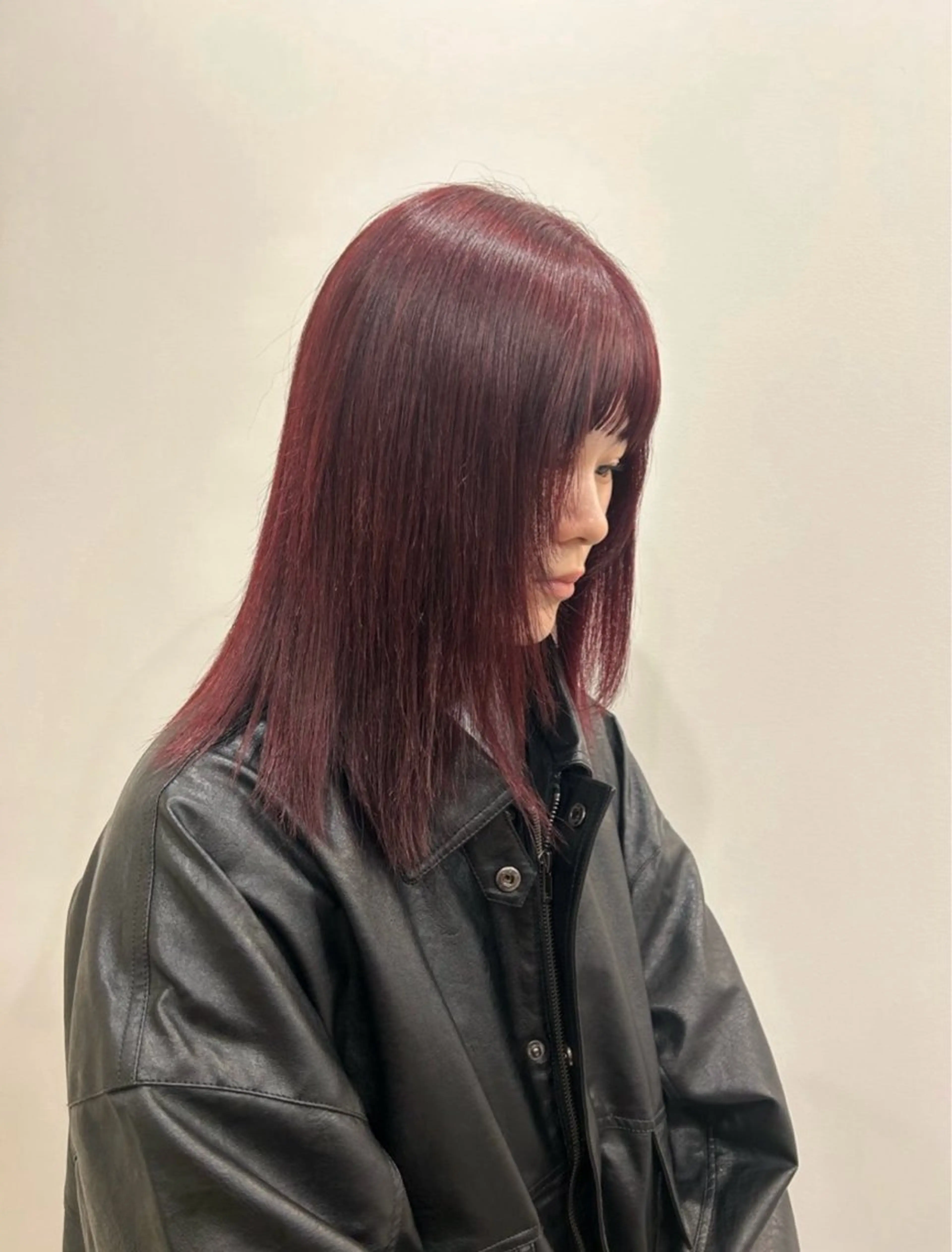 セミロング ヘアカラー hair&eye🎀 /momoKaのヘアスタイル