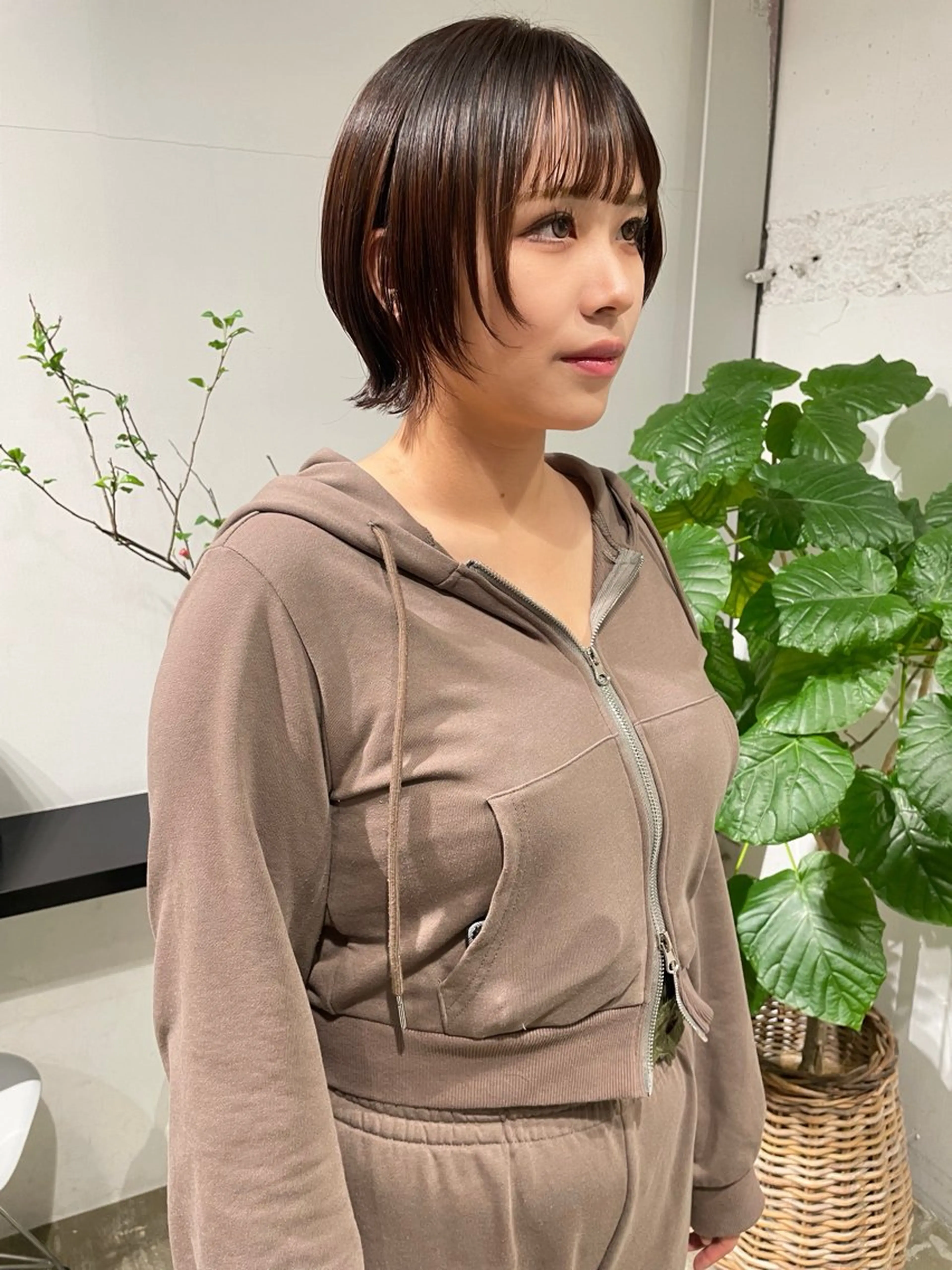 ショート ウルフ/似合わせ レイヤー/RIHOのヘアスタイル