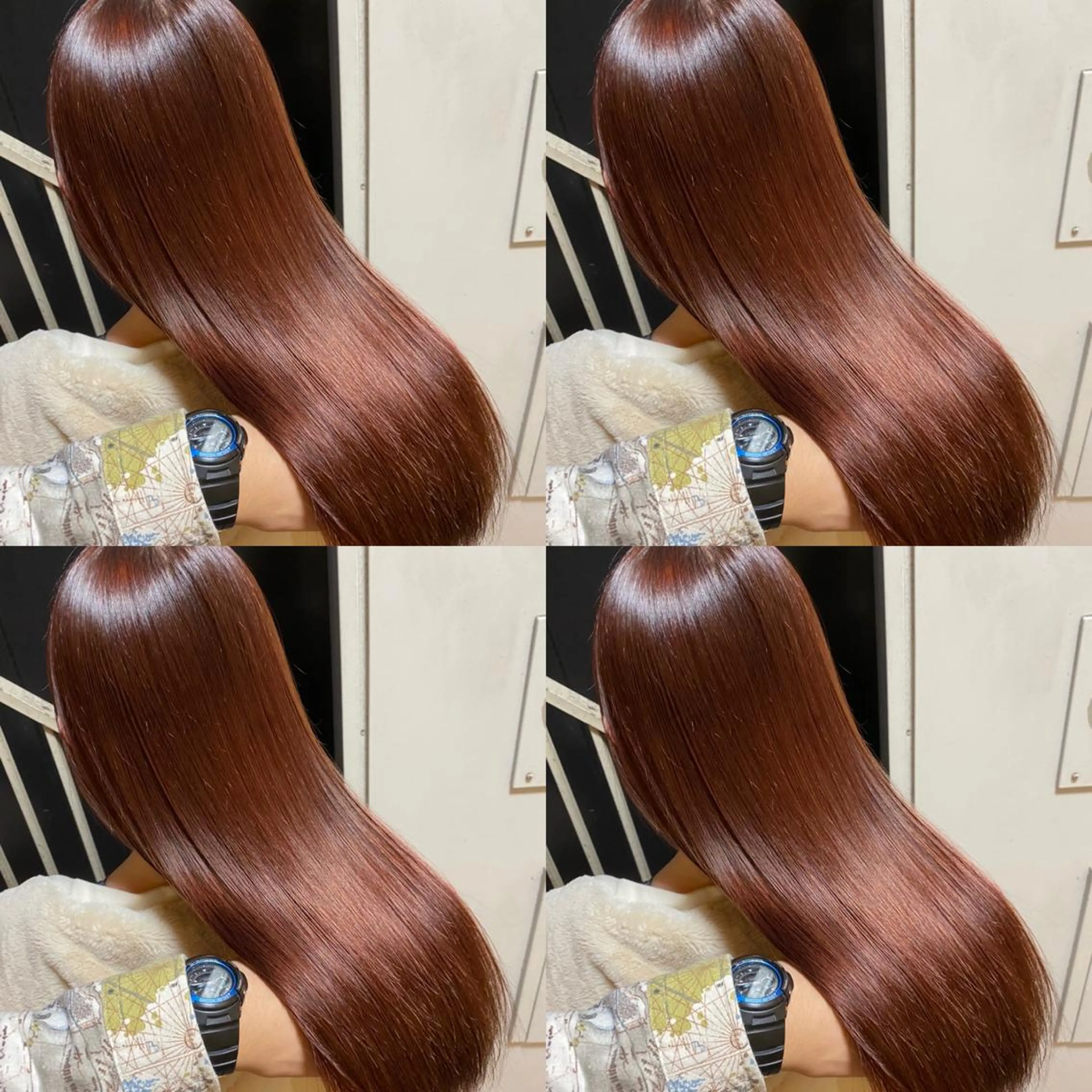 セミロング カラー アッシュ ベージュカラー ハイライトカラー ハイトーンカラー イルミナカラー カット ヘアカラー トリートメント ご予約 宜しくお願いします！のヘアスタイル