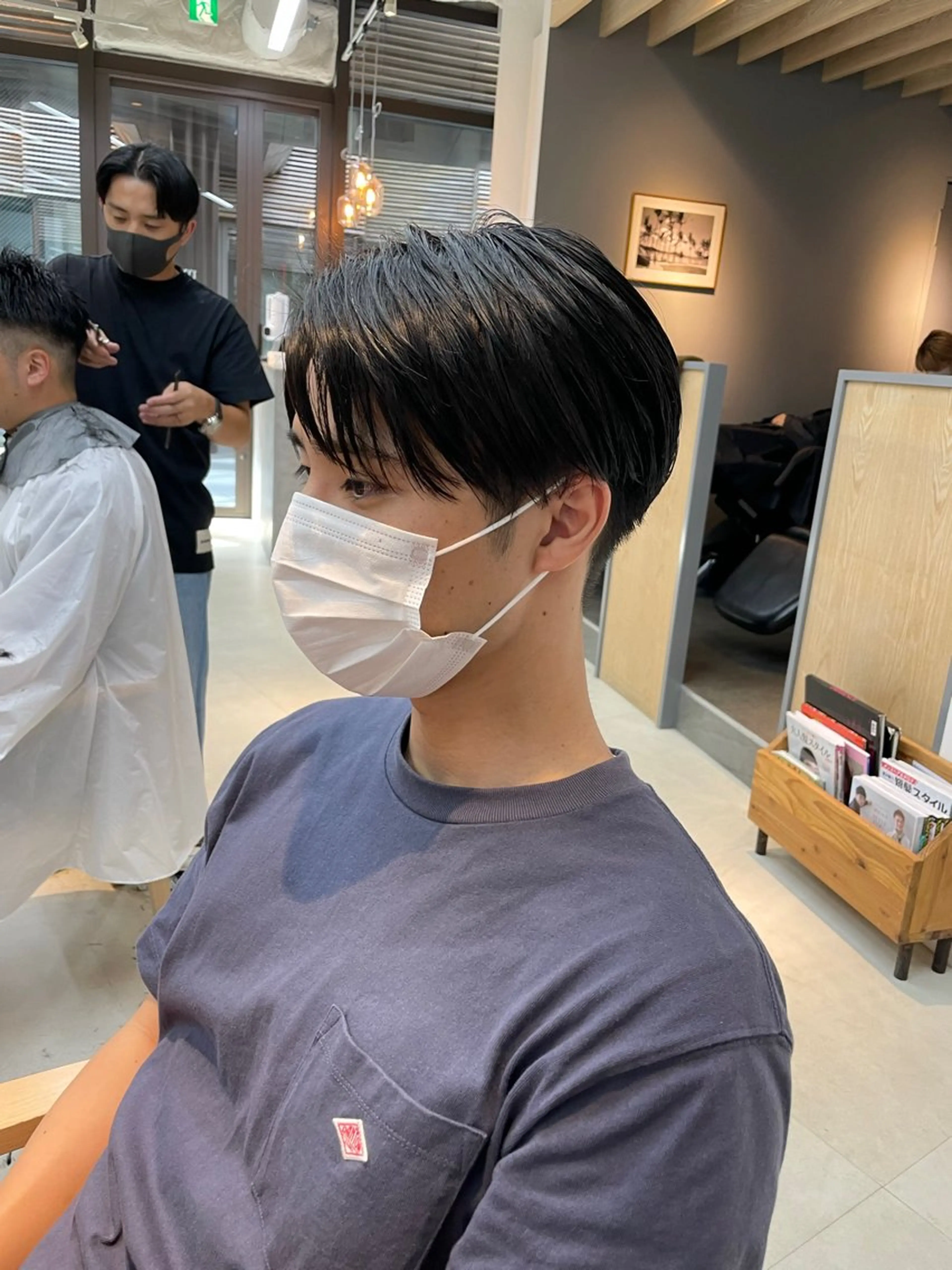 ショート メンズ カット ヘッドスパ mee.表参道所属・ボブ/ショート /パーマ/shinのヘアスタイル