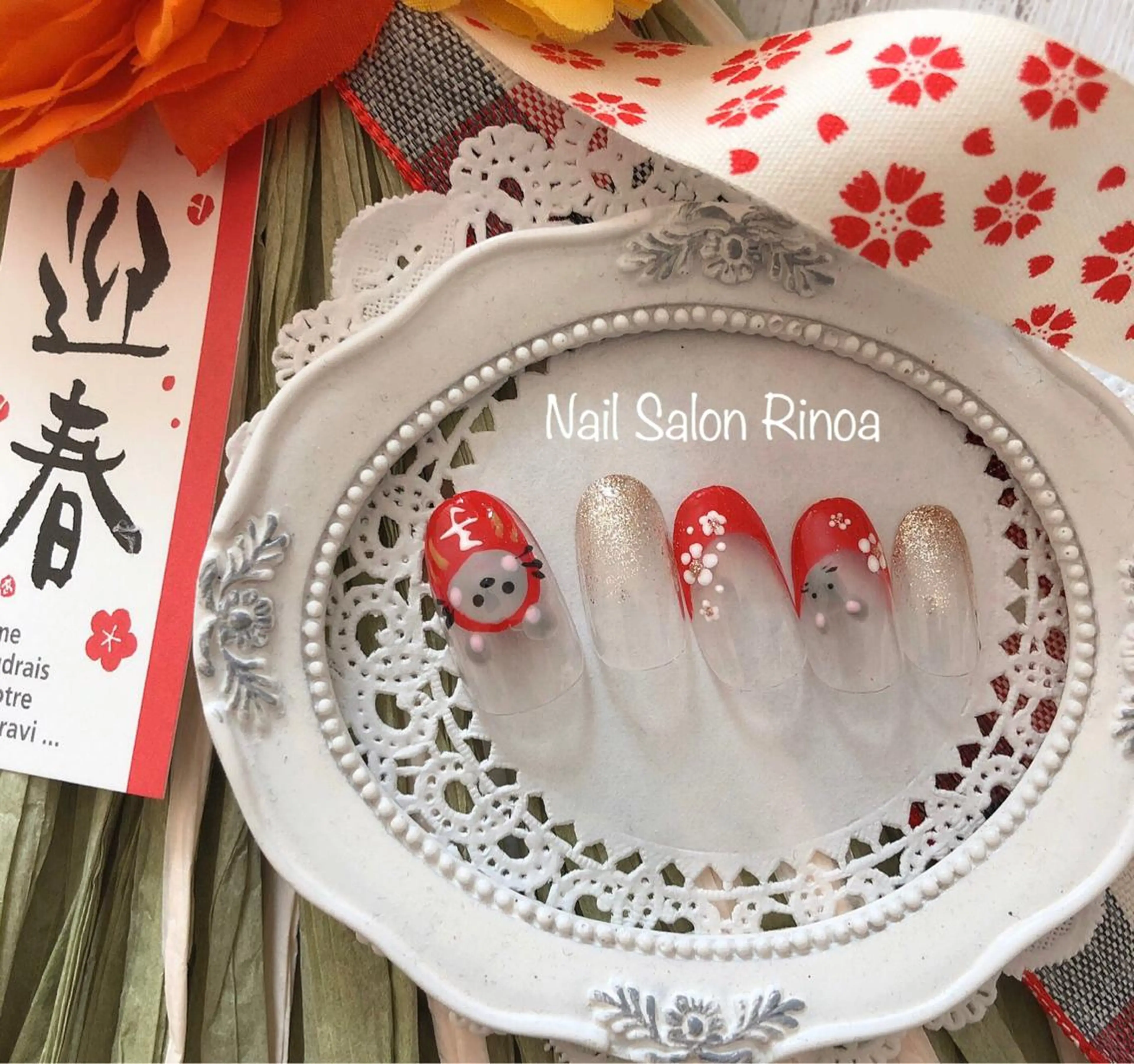 ネイル Nail Salon Rinoaのネイルデザイン