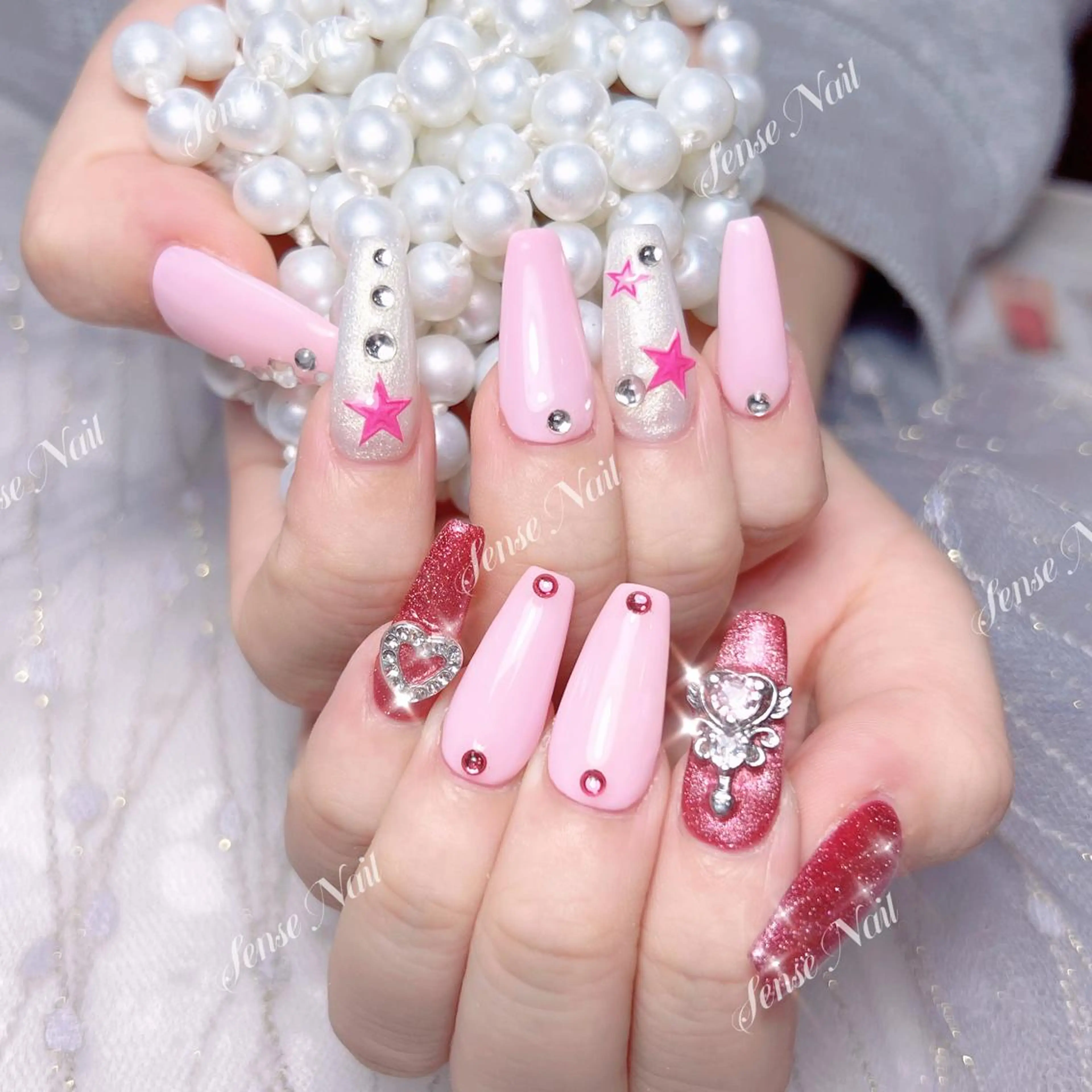 ネイル ハンドネイル 🎀Sense Nail新宿店🎀のネイルデザイン