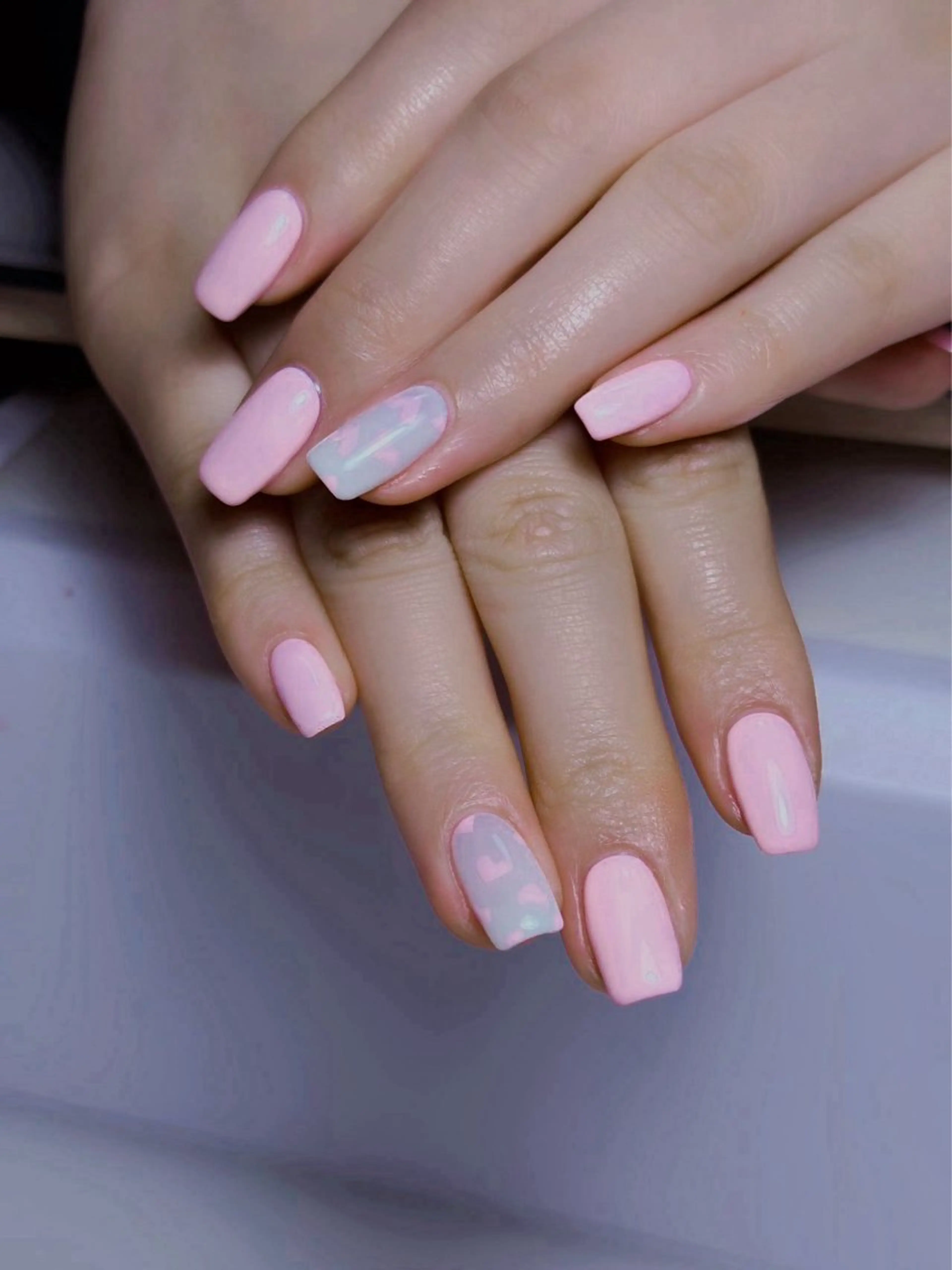 ネイル ハンドネイル 👍thumbs up nail👍のネイルデザイン