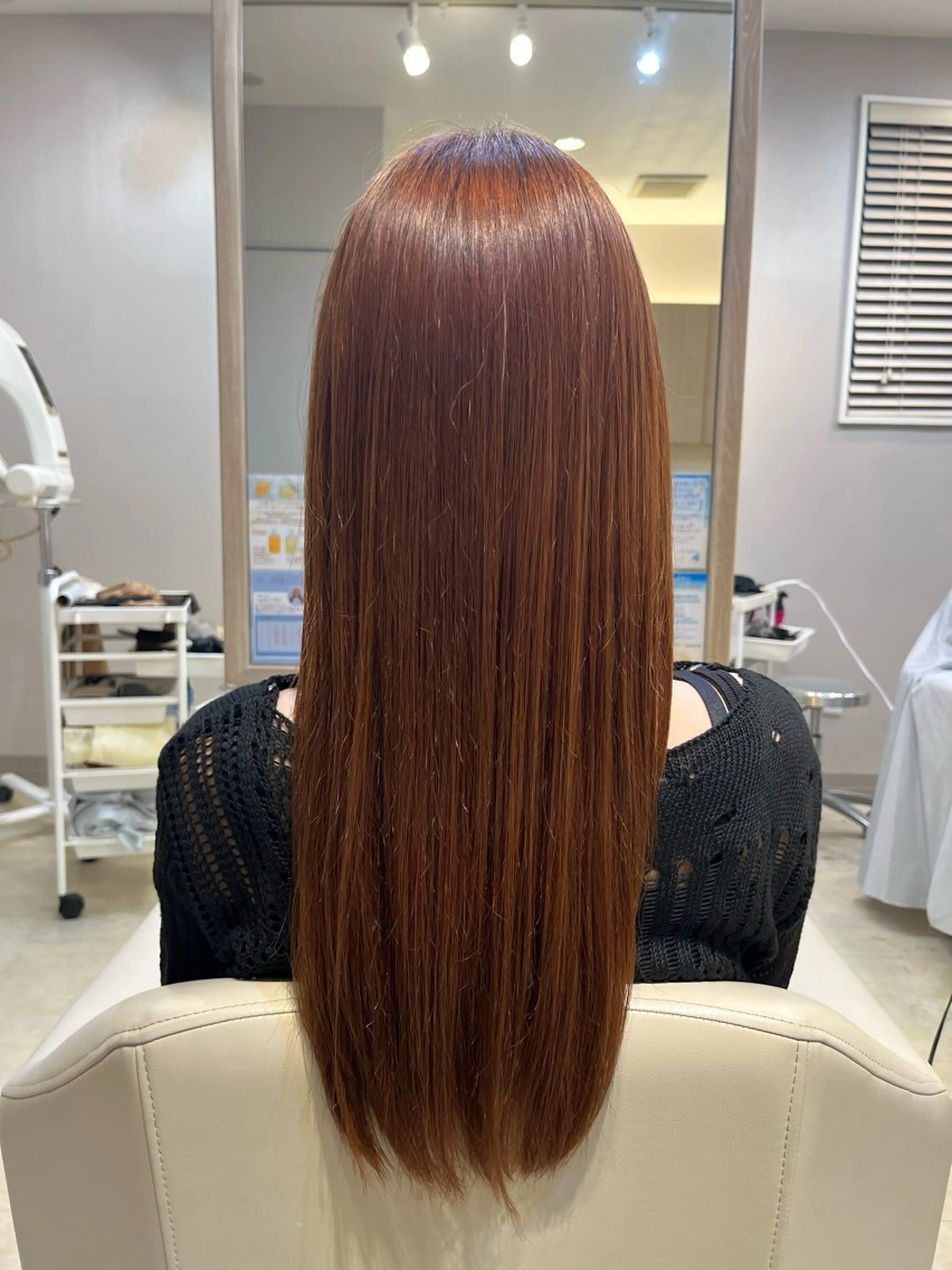 ロング 縮毛矯正 KOTONO🌻 似合わせカットのヘアスタイル