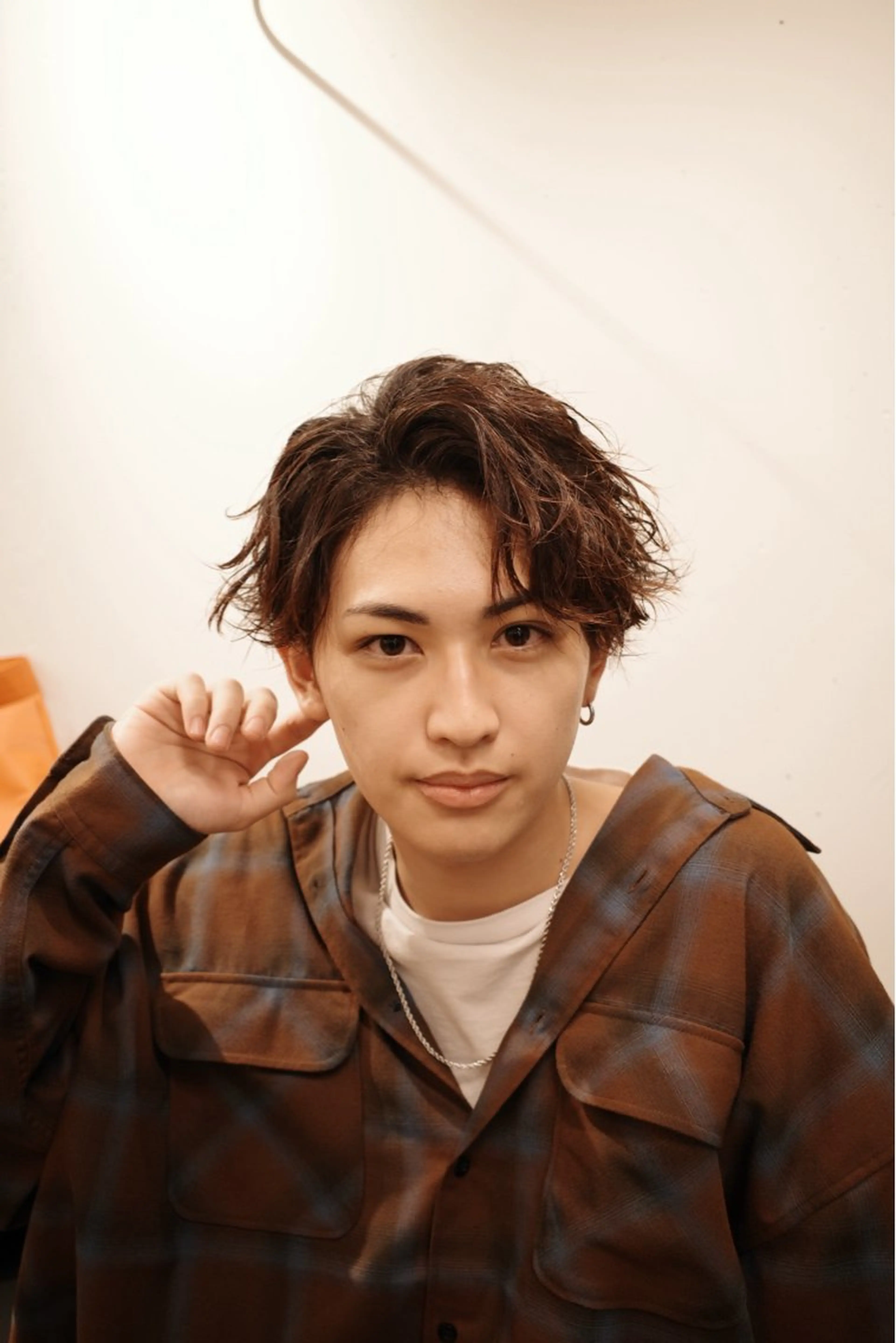 メンズ AMBERGLEAM Hair&Cloth Yoga所属・Ryo☘縮毛矯正/ メンズ/ブリーチ/のヘアスタイル