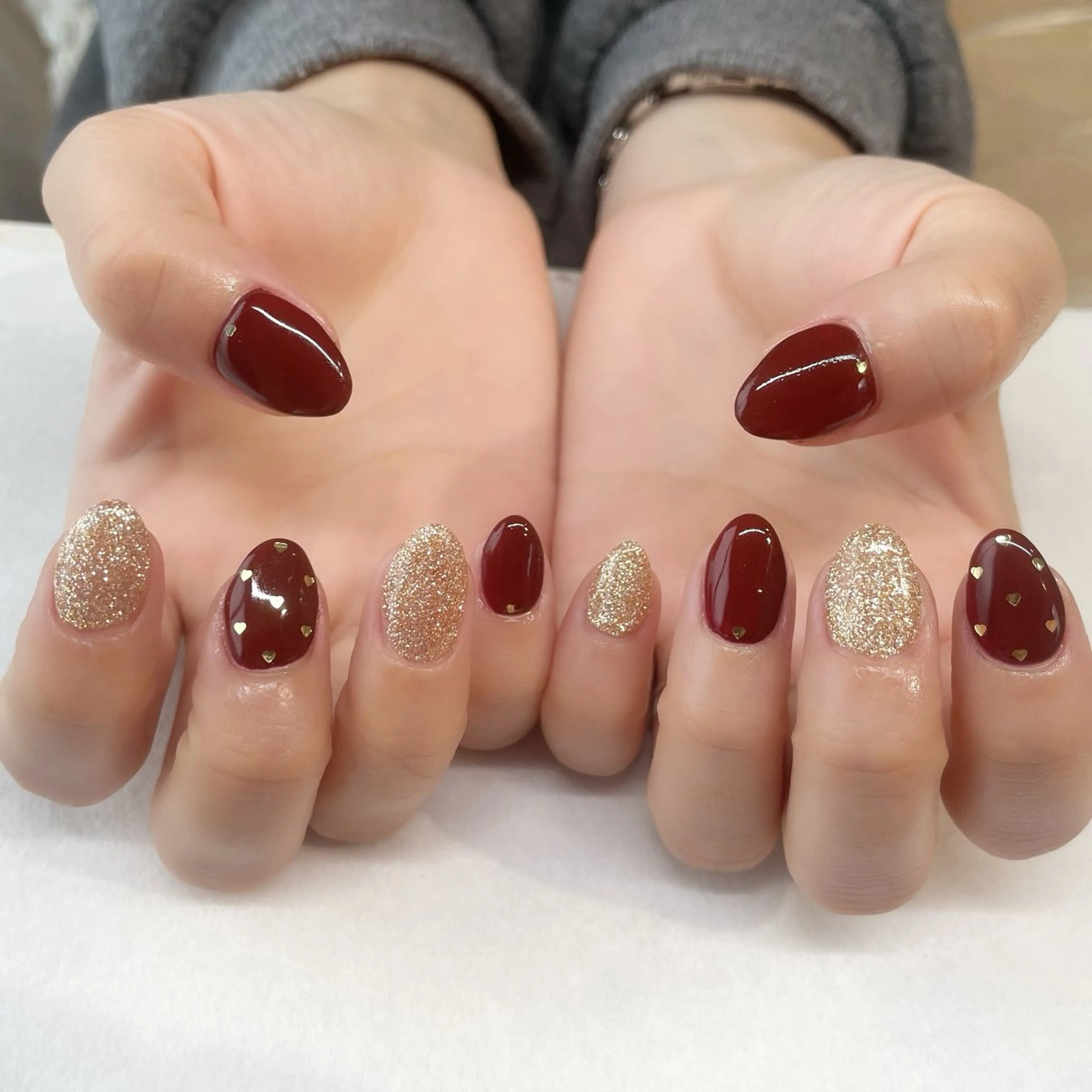 ネイル ハンドネイル 💎🐰 saki. m 🐰💎のネイルデザイン