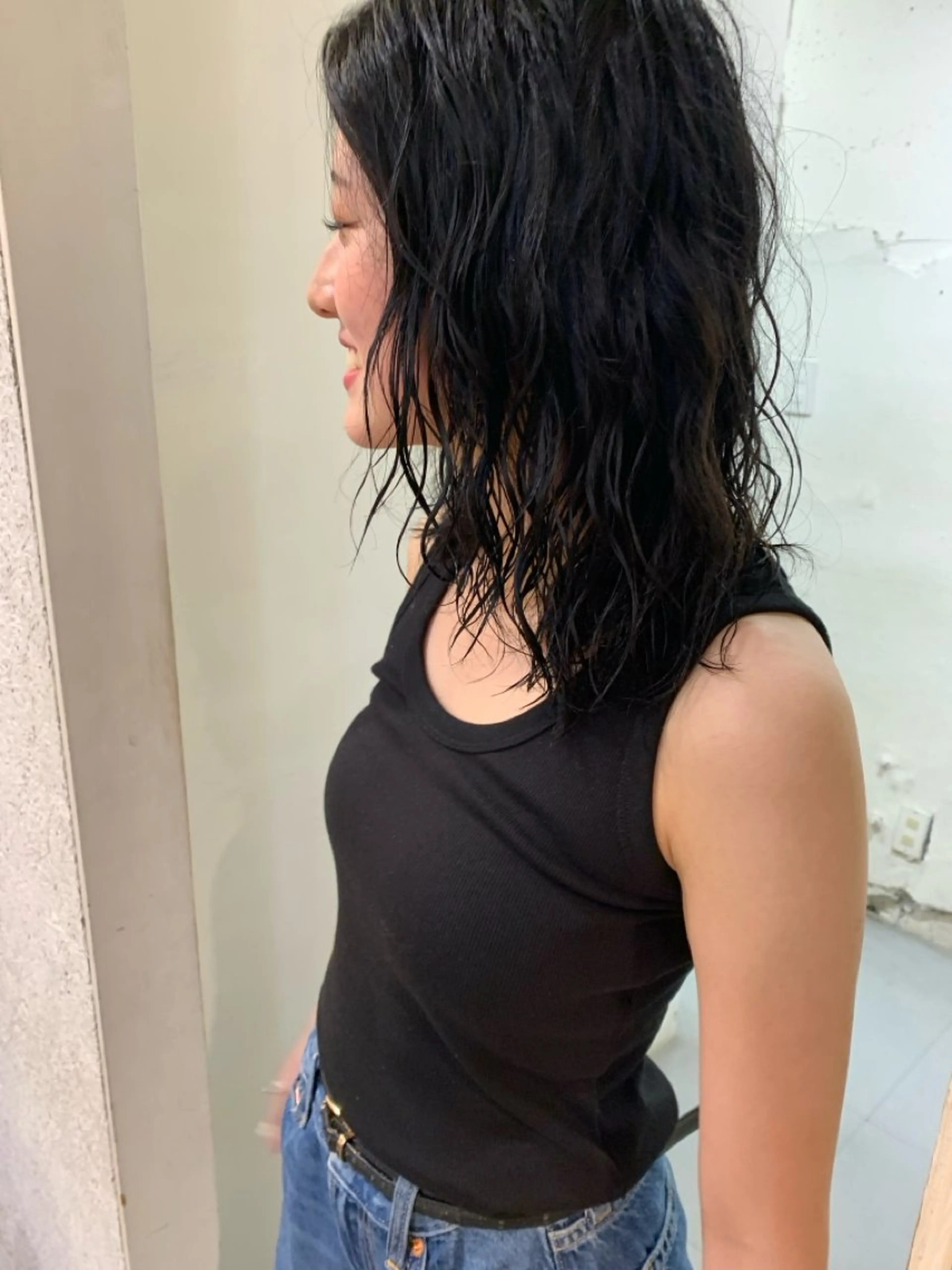 ミディアム パーマ 【takk】 ナカヤママサヨシのヘアスタイル