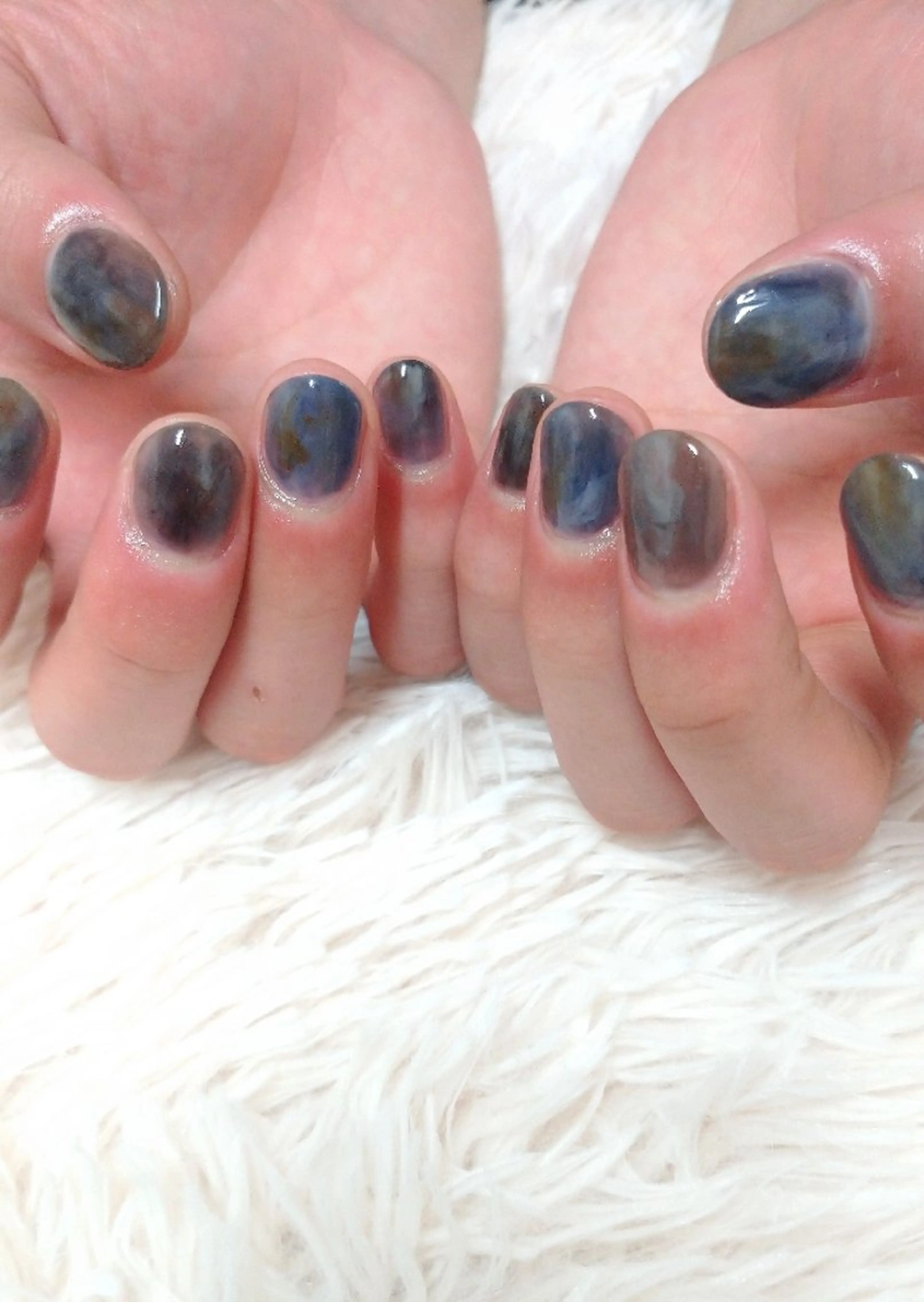 ネイル メンズネイル ハンドネイル 會田 瑠衣のネイルデザイン