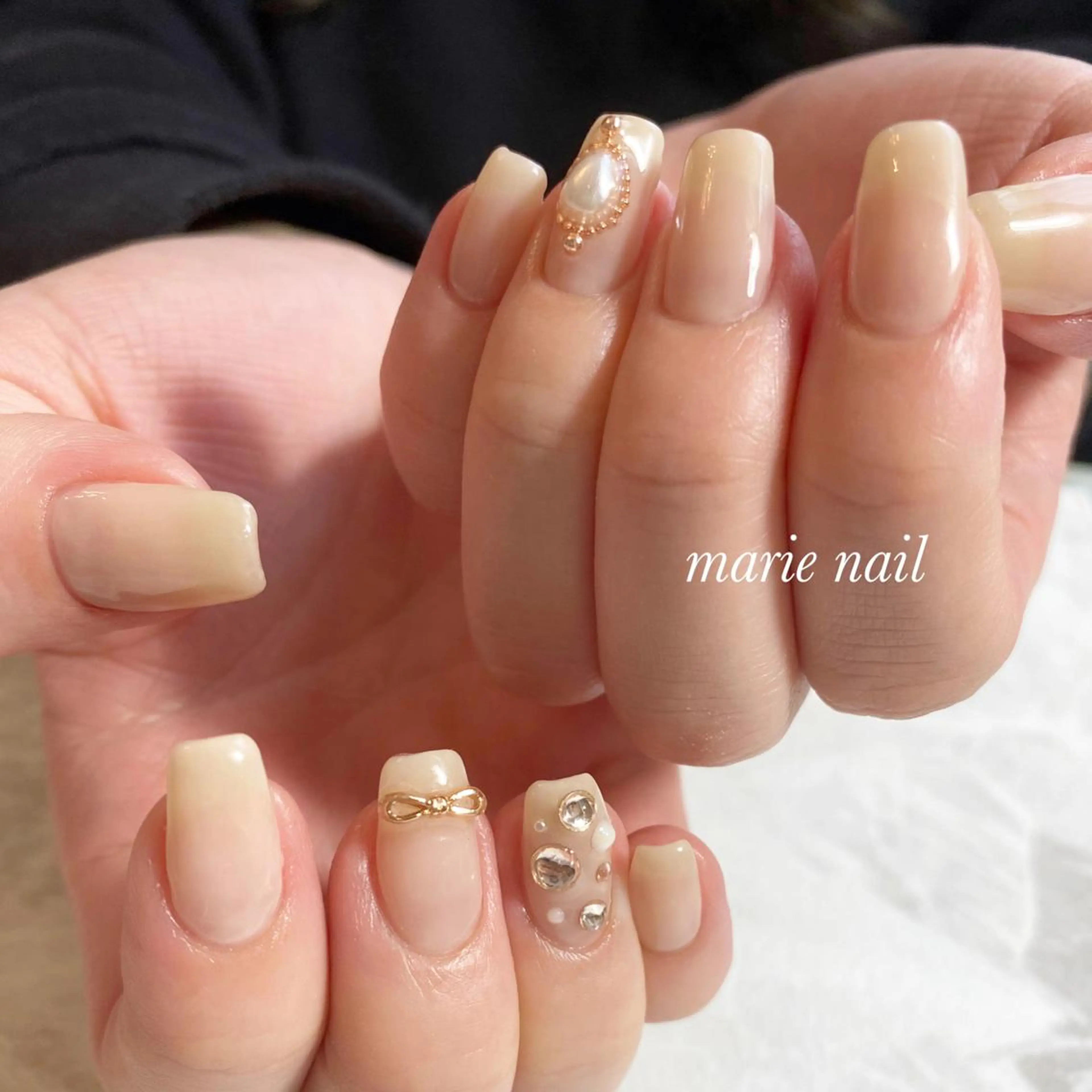 ネイル アートネイル ハンドネイル marie nailのネイルデザイン