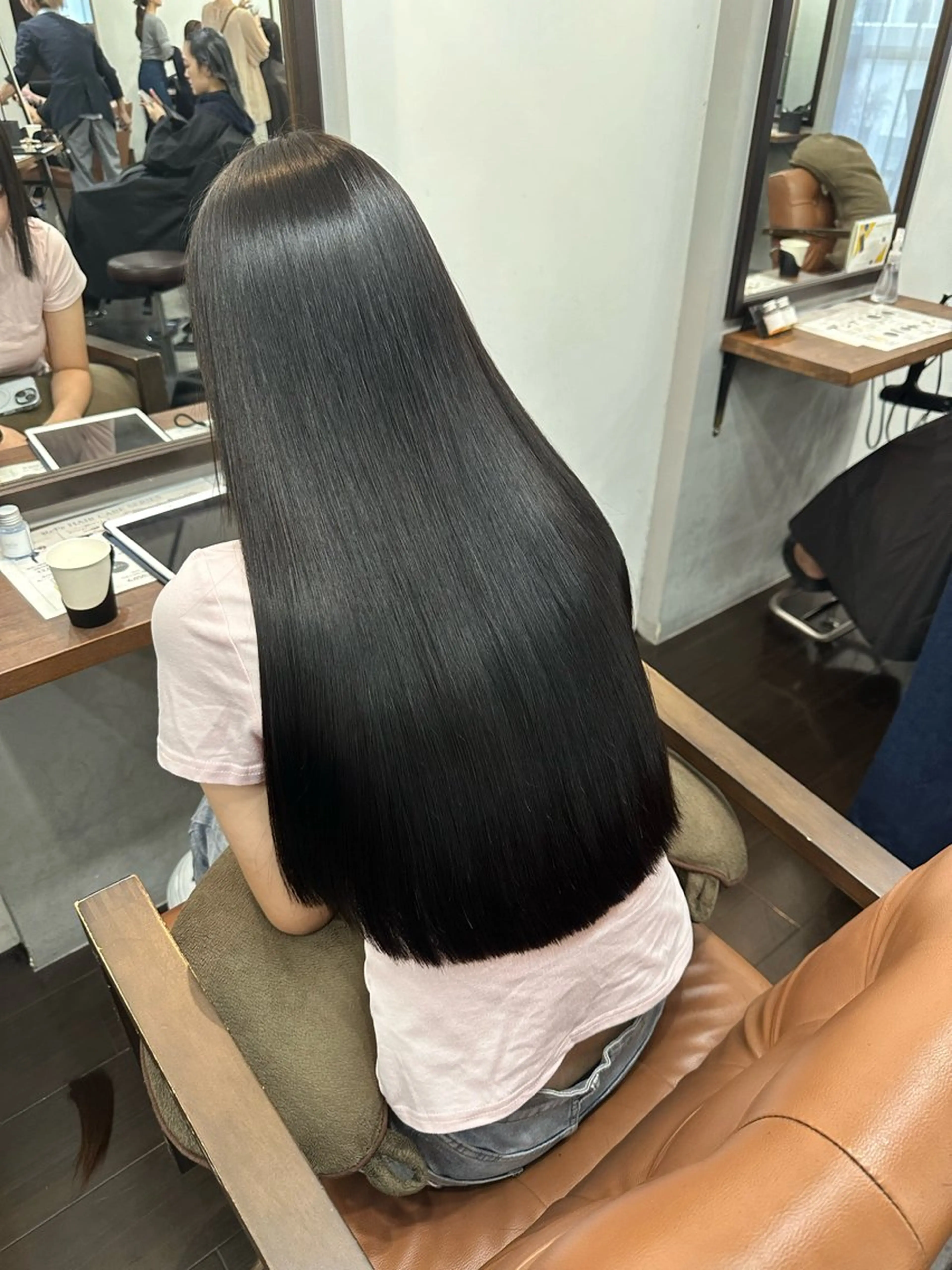 【💐２回目以降の方💐】オラプレックス髪質改善ケアカラー＋トリートメント＋カット🎊の写真