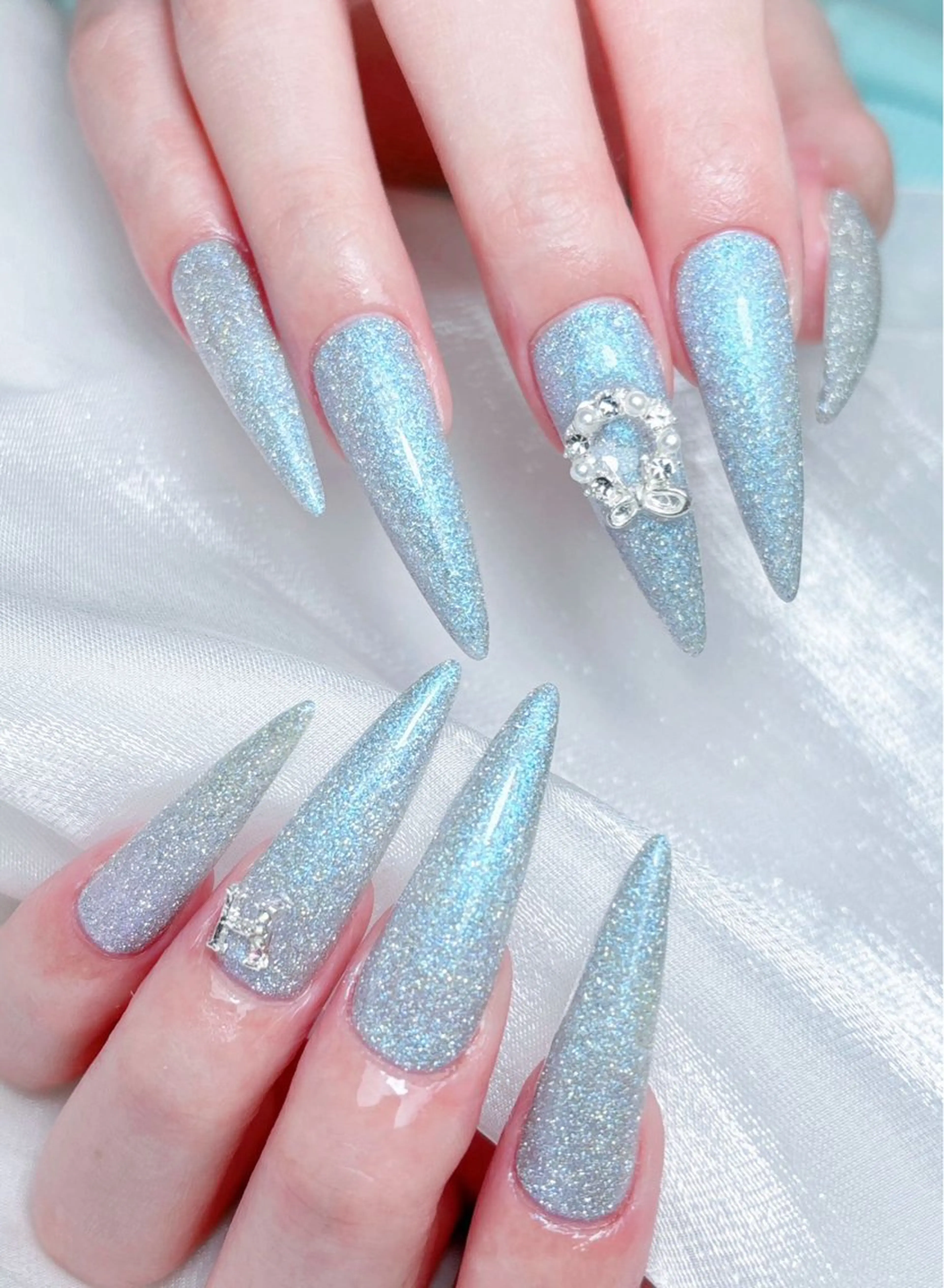 ネイル ハンドネイル M🌷nail 長さだし専門店のネイルデザイン