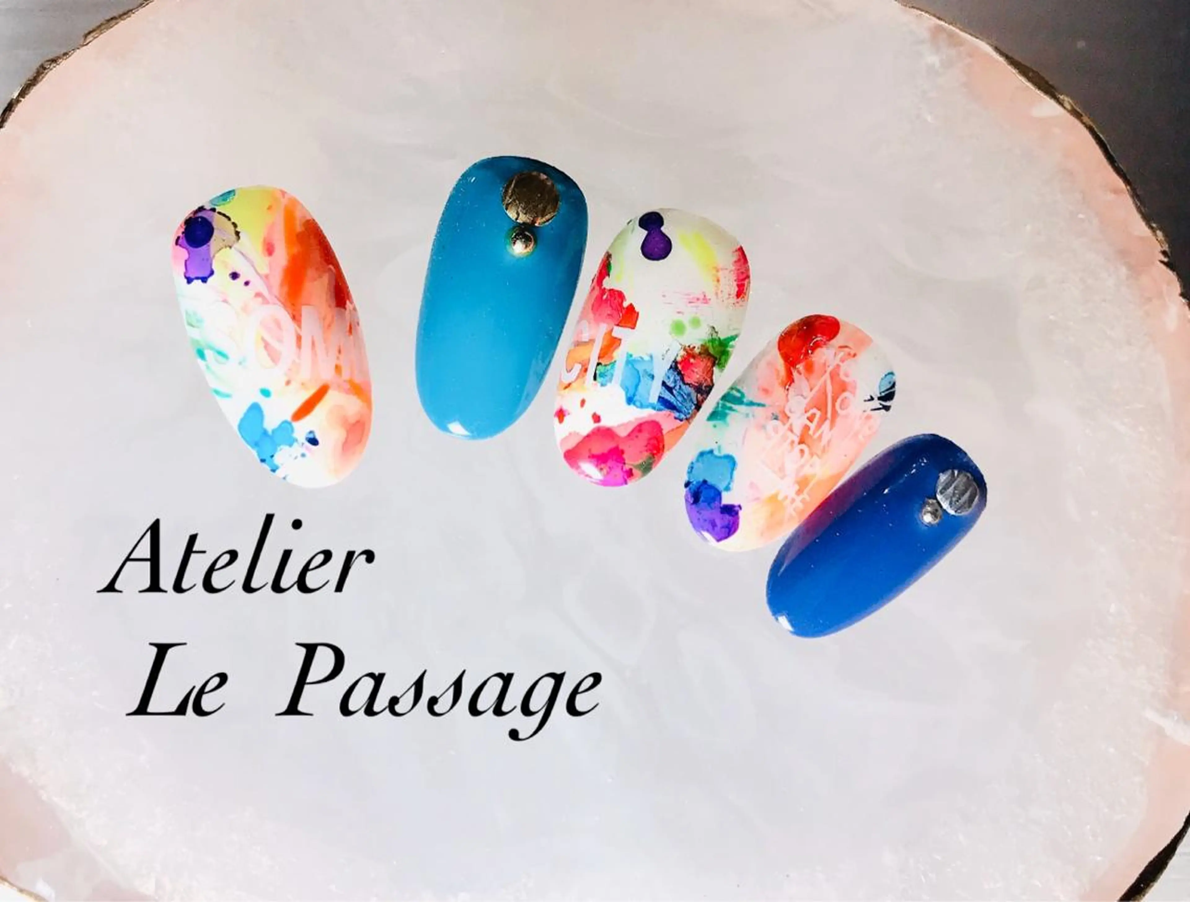 ネイル Atelier Le Passage所属・h nakatsukaのネイルデザイン