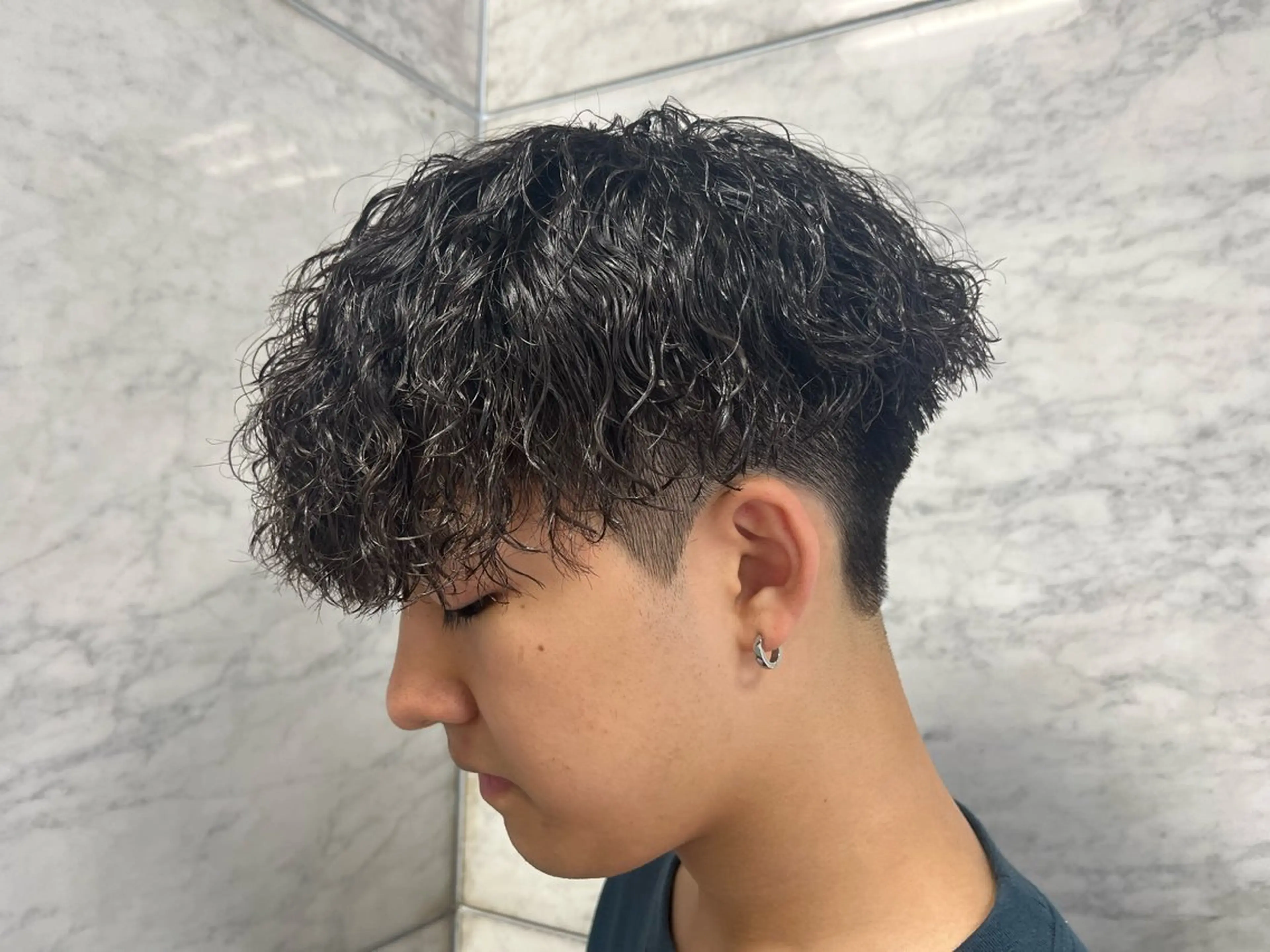 【🌻夏休み限定クーポン🌻】メンズカット➕ツイストスパイラルパーマの写真