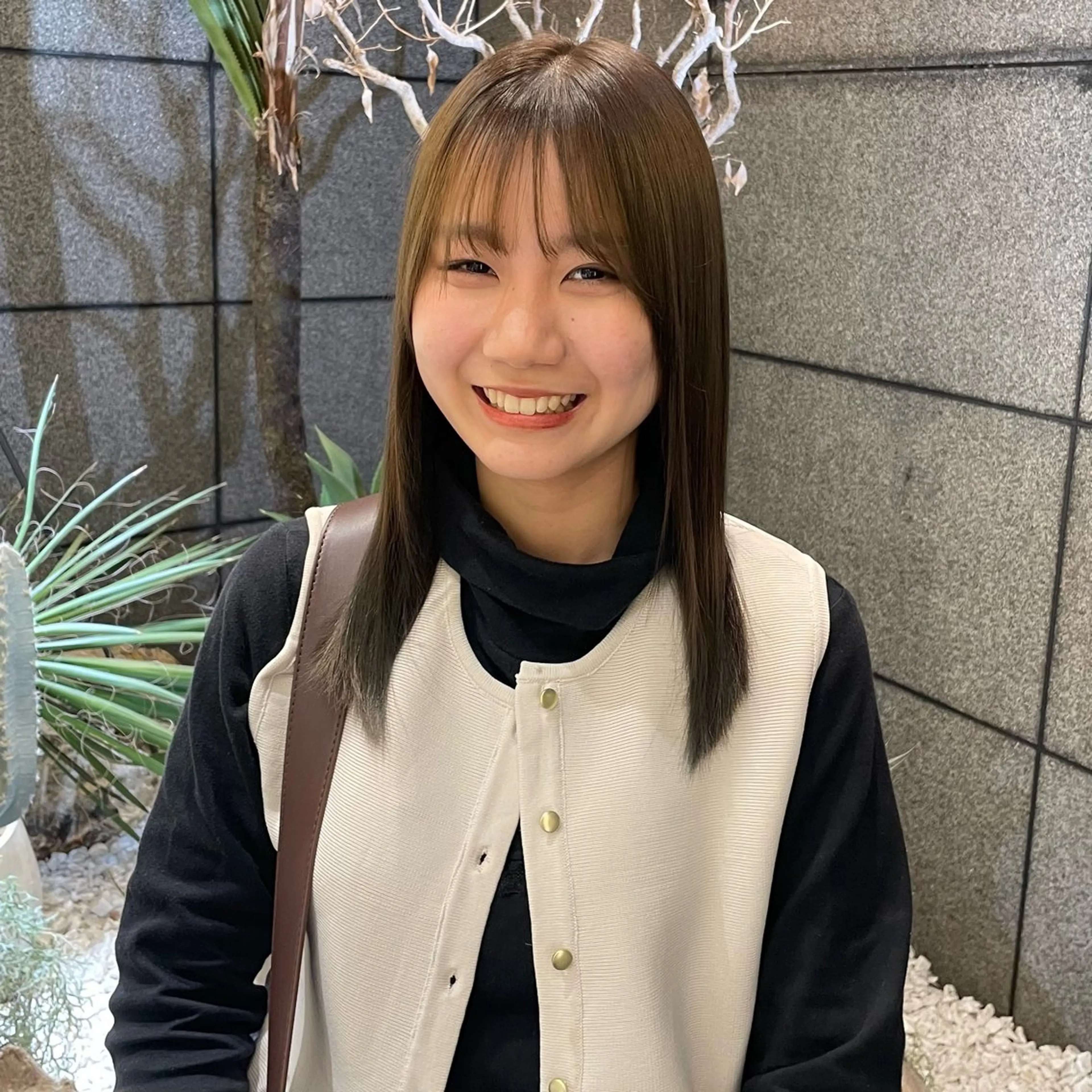 カラー 透明感カラー/ 縮毛矯正/ユイ☆彡のヘアスタイル