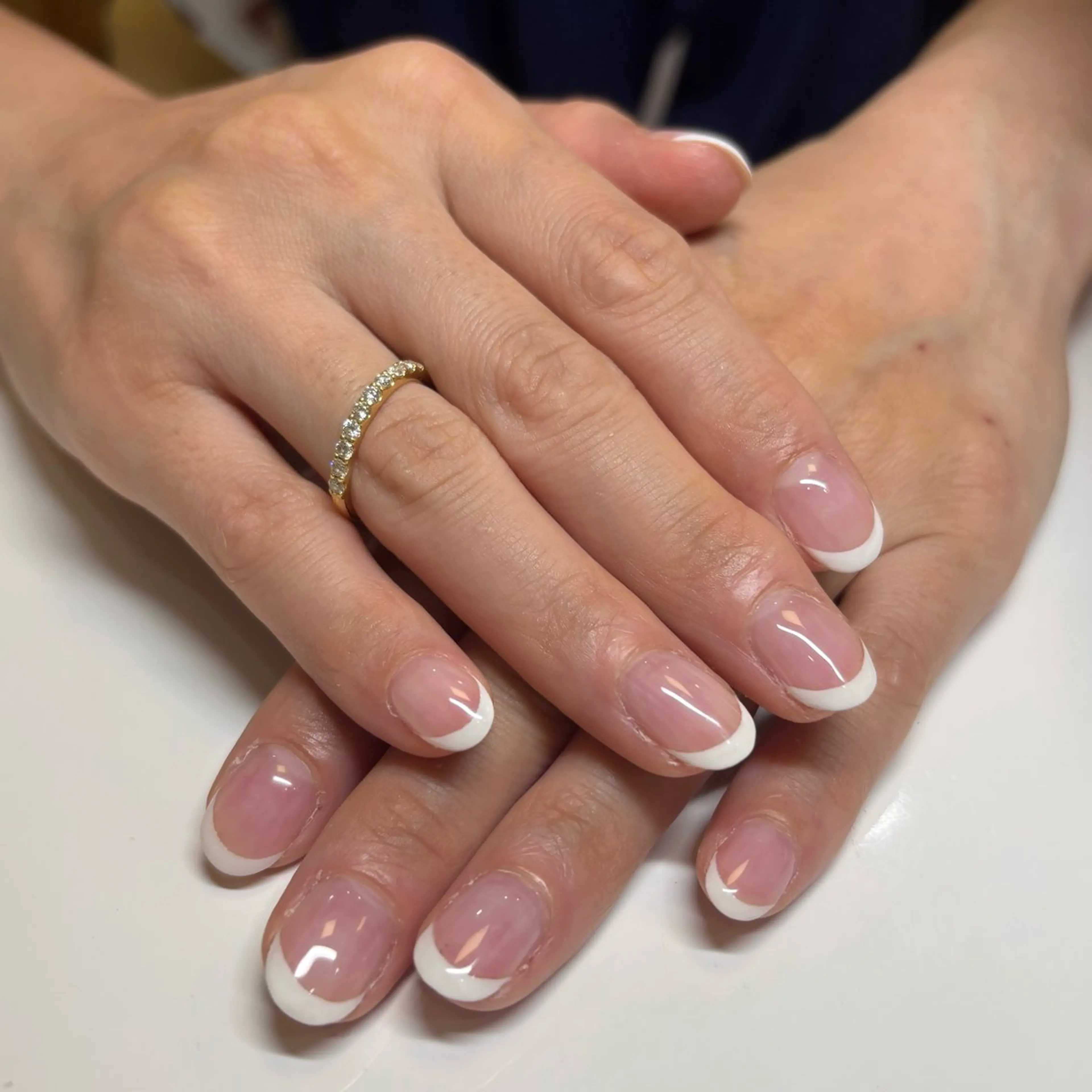 ネイル フレンチネイル Be All 本店 Eyelash & Nail所属・周管 冴英のネイルデザイン