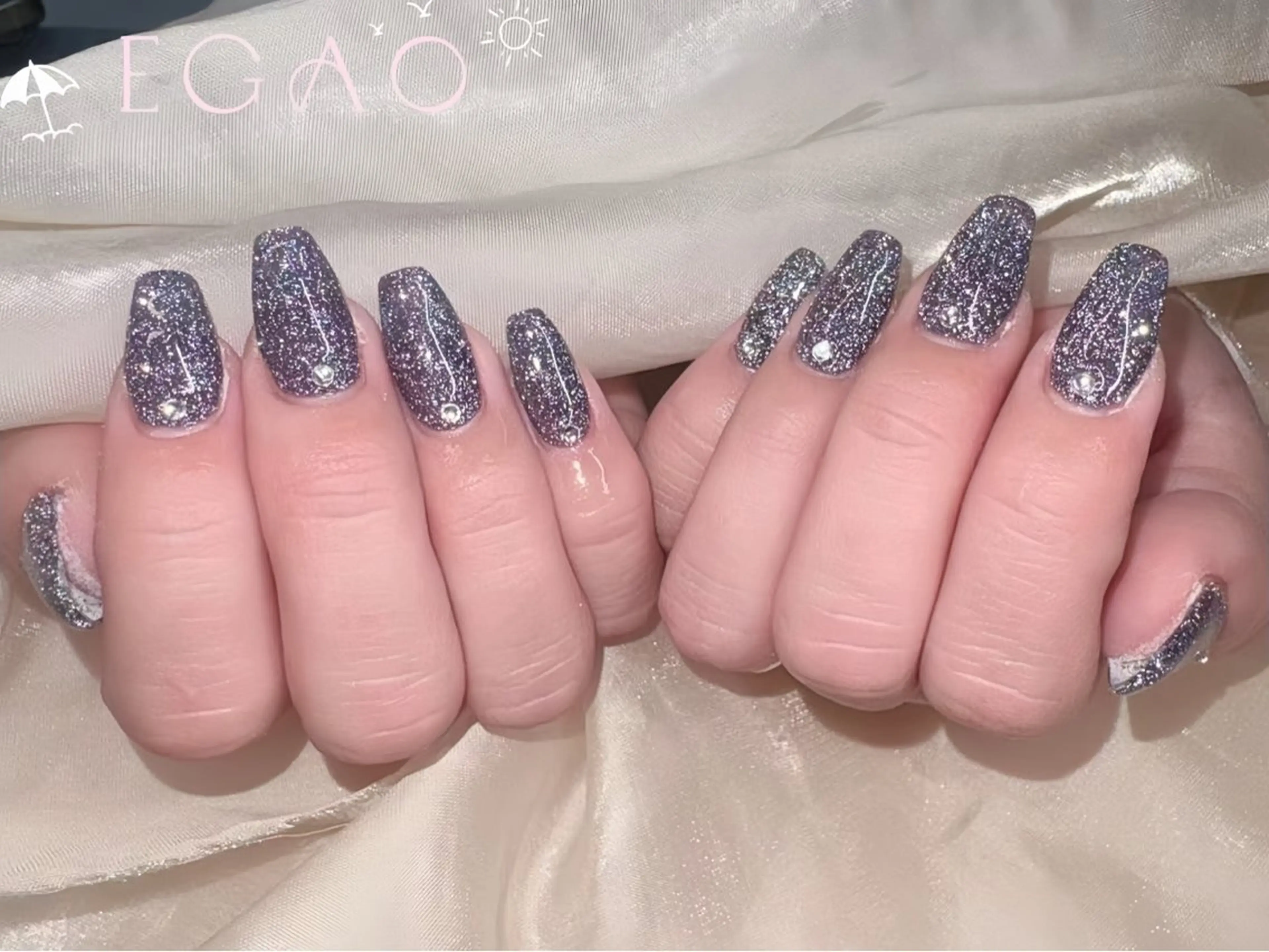 ネイル アートネイル フットネイル フレンチネイル ジェルネイル グラデーション ハンドネイル Egao Nail Salonのネイルデザイン