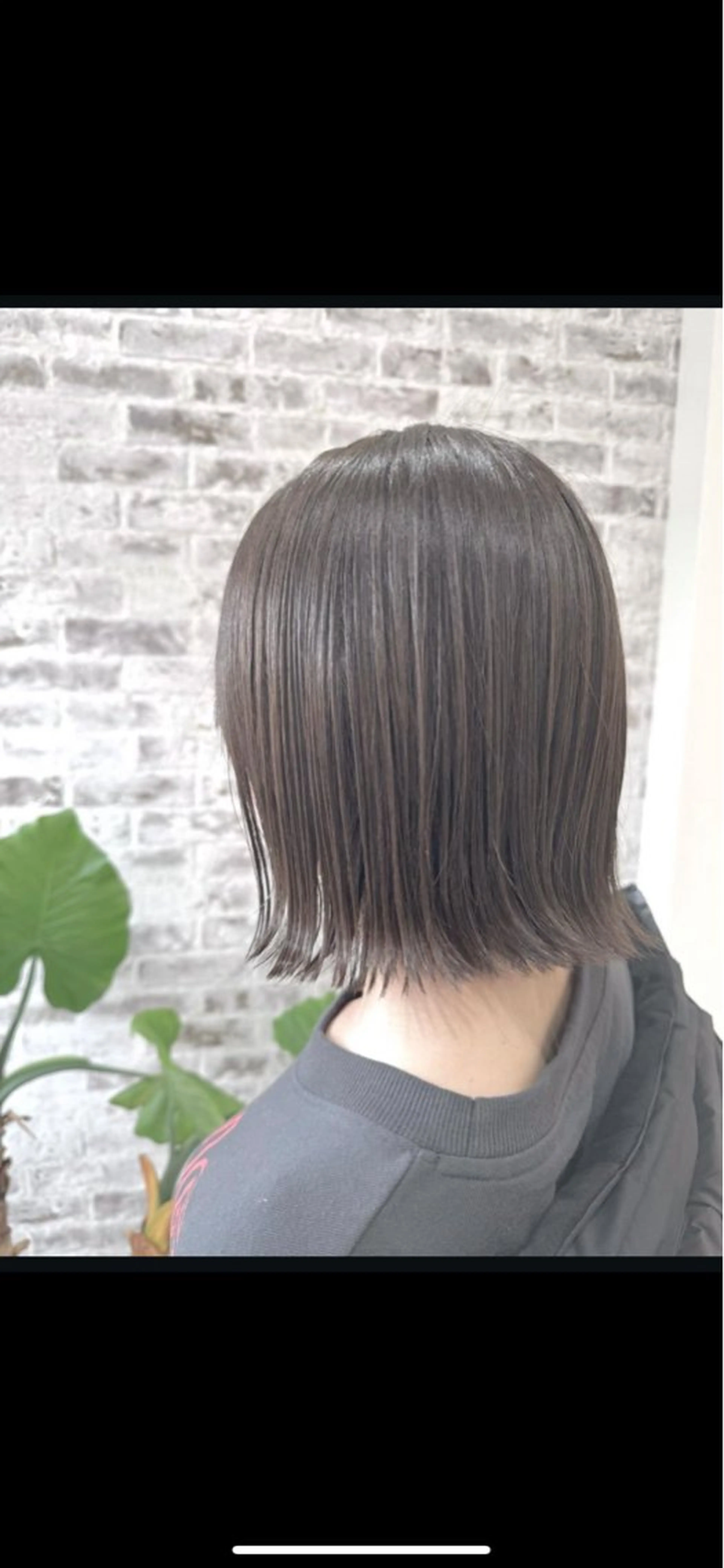 ショート 切りっぱなしボブ ボブ カット 近江 直毅のヘアスタイル
