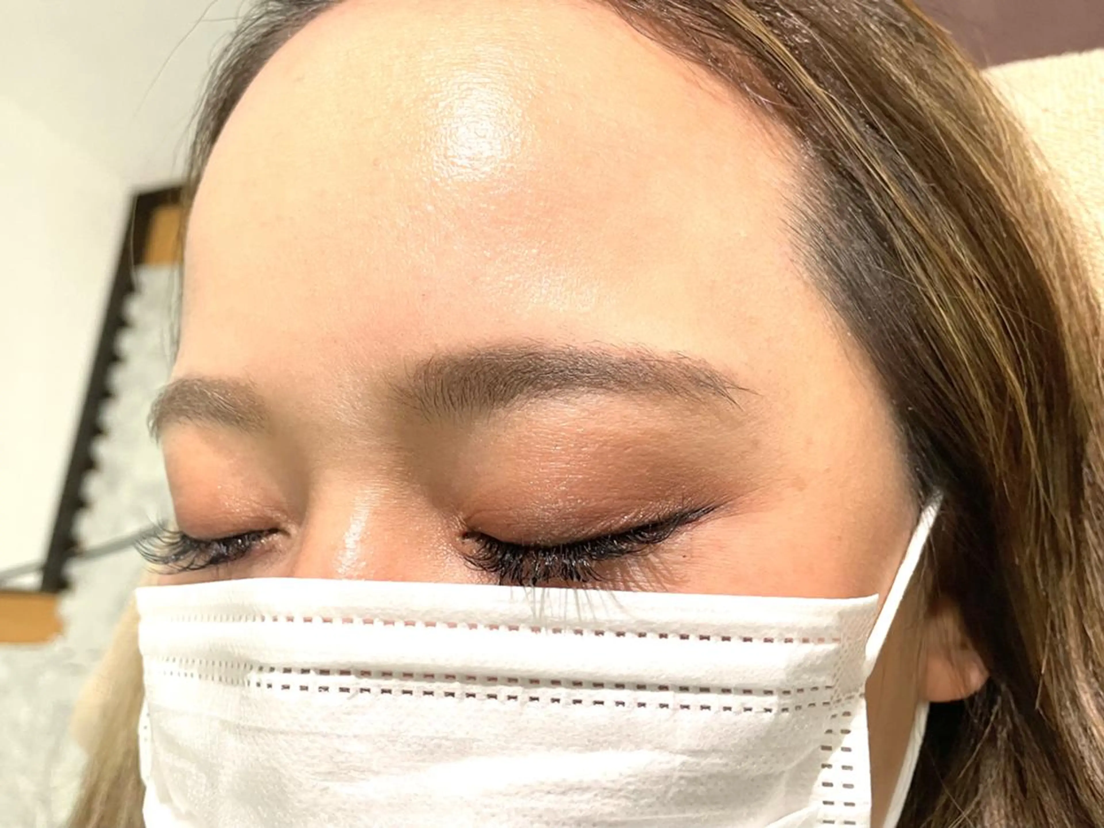 【アイブロウデザインWAX+おでこWAX】(マスク映え)¥15000→¥5500の写真
