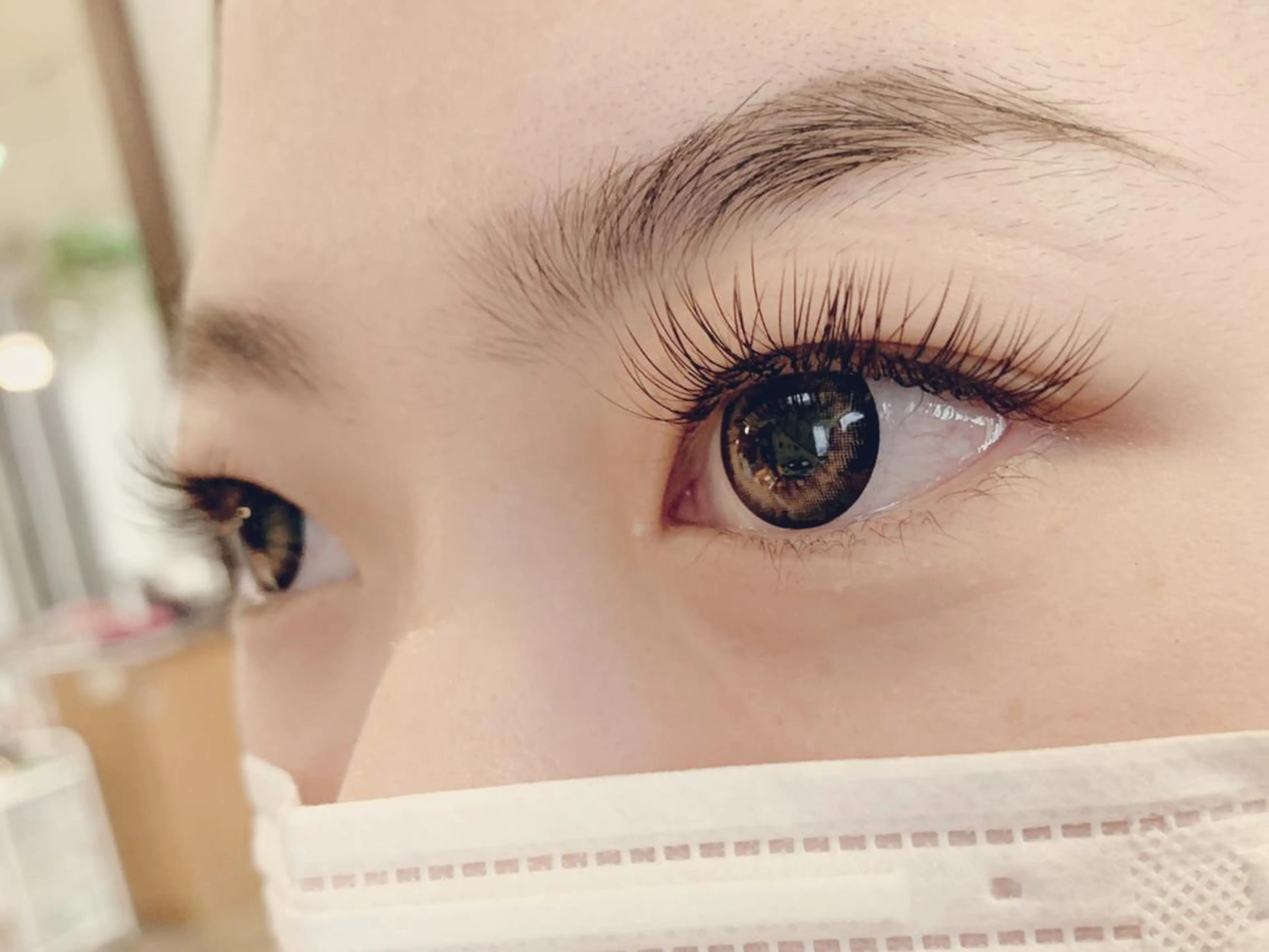 マツエク・マツパ Dカール フラットラッシュ マツエク Nordlys Room所属・やまにたゆか🌿 Nordlysのマツエク・マツパデザイン