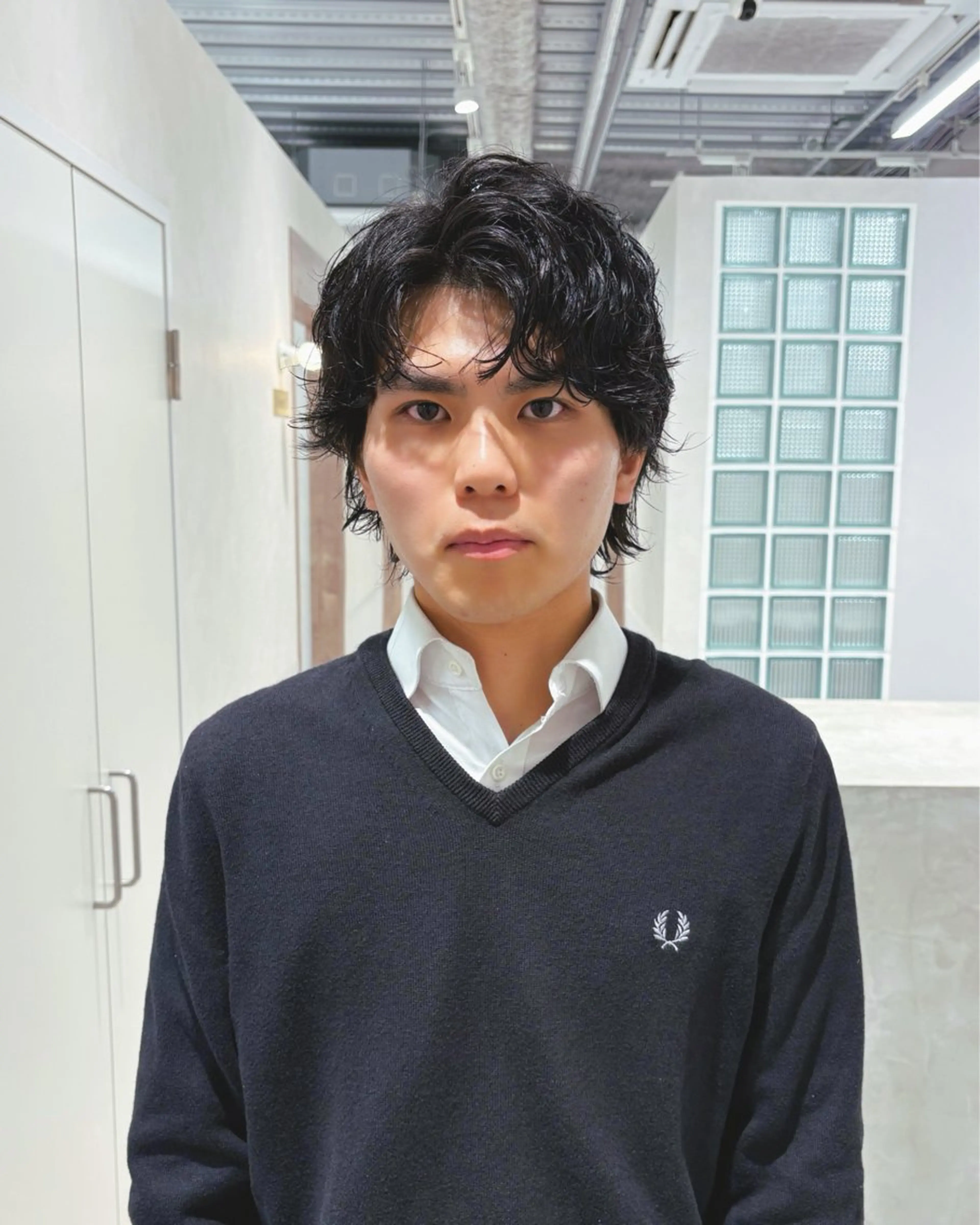 パーマ メンズ カット パーマ メンズパーマ/メンズ カット　田中気理真のヘアスタイル