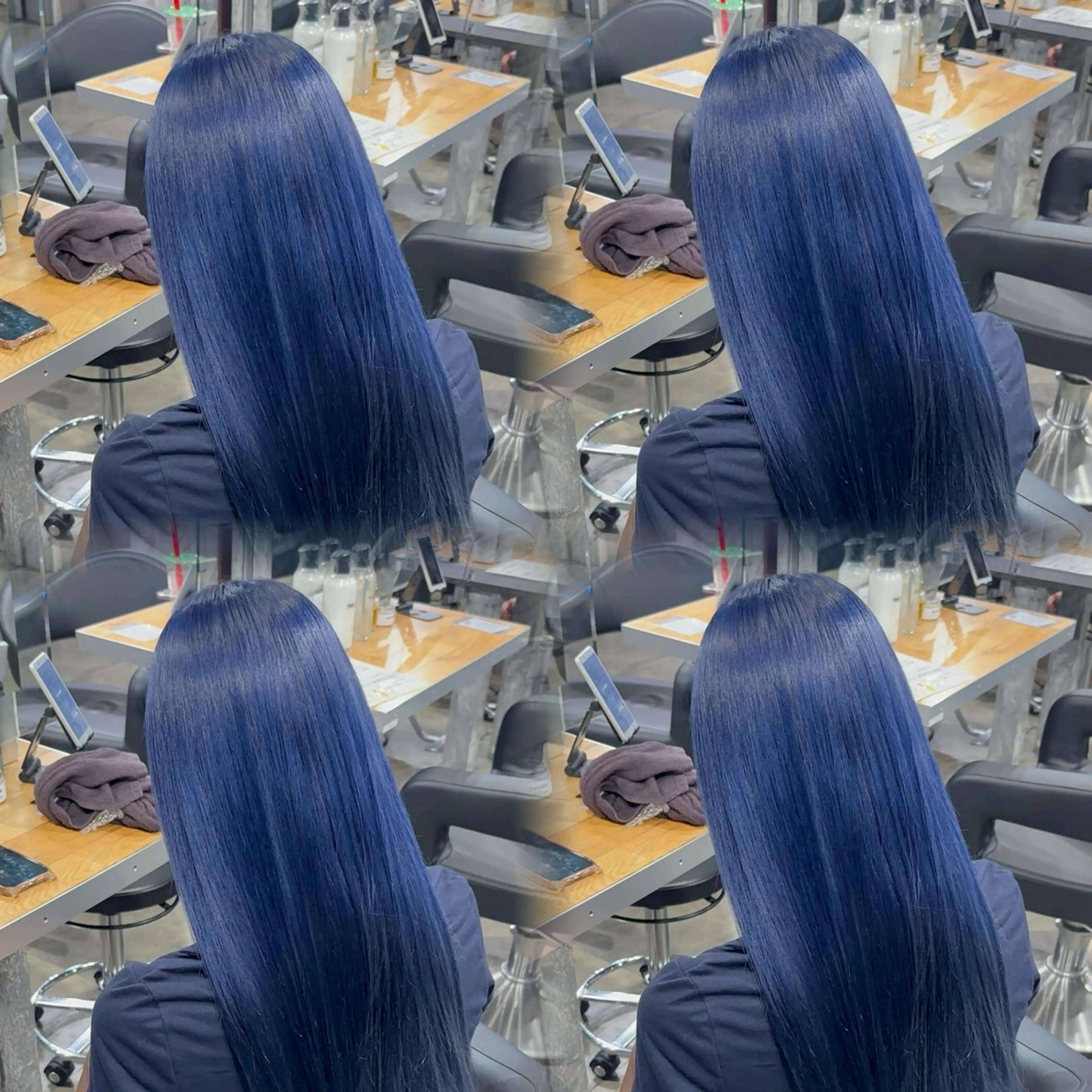 ロング カラー ヘアカラー トリートメント 横浜ハイトーン特化‎ ‎🤍美容師ヨシキのヘアスタイル