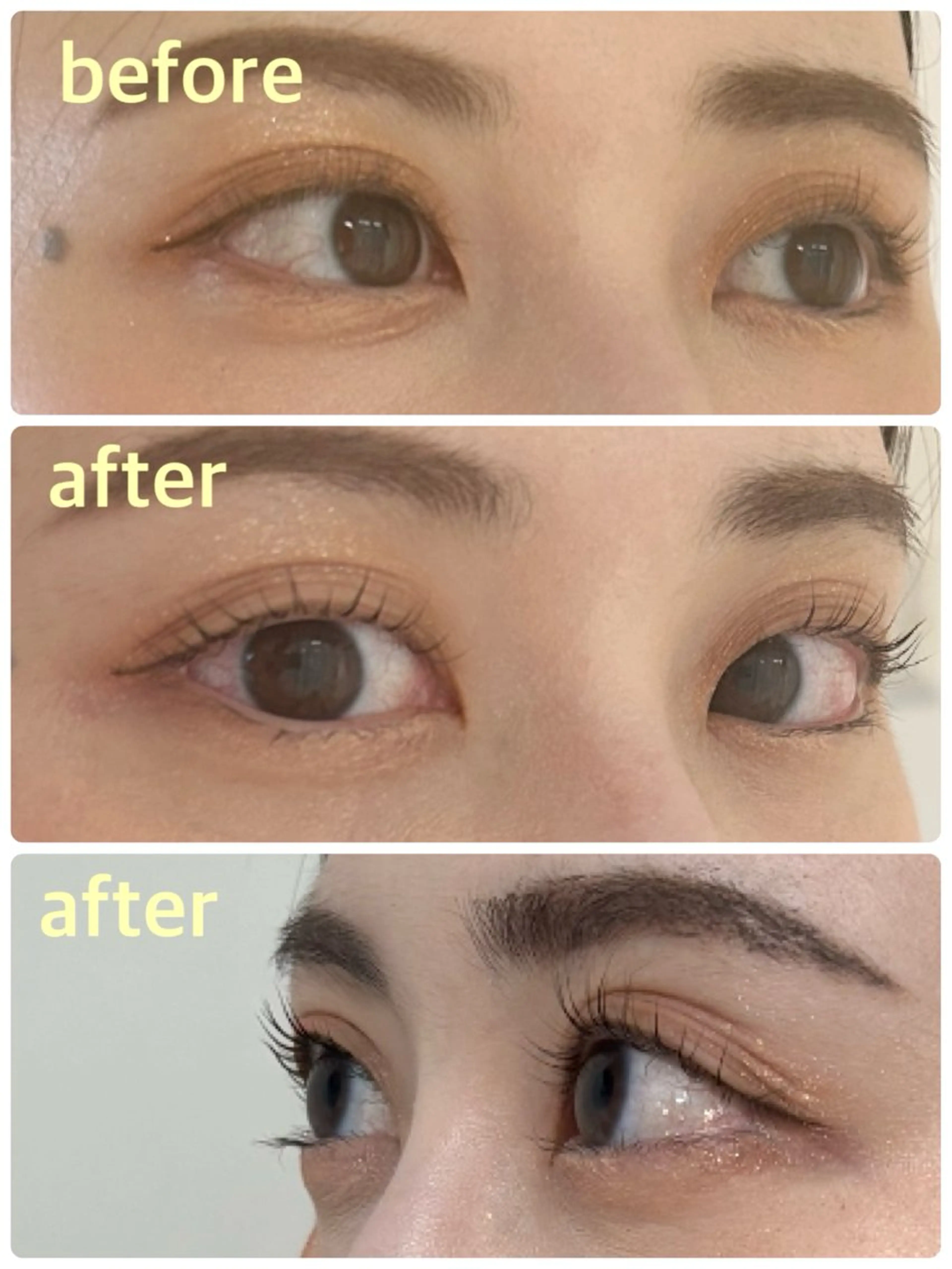 マツエク・マツパ HAIR MAKE an所属・安達 咲のマツエク・マツパデザイン