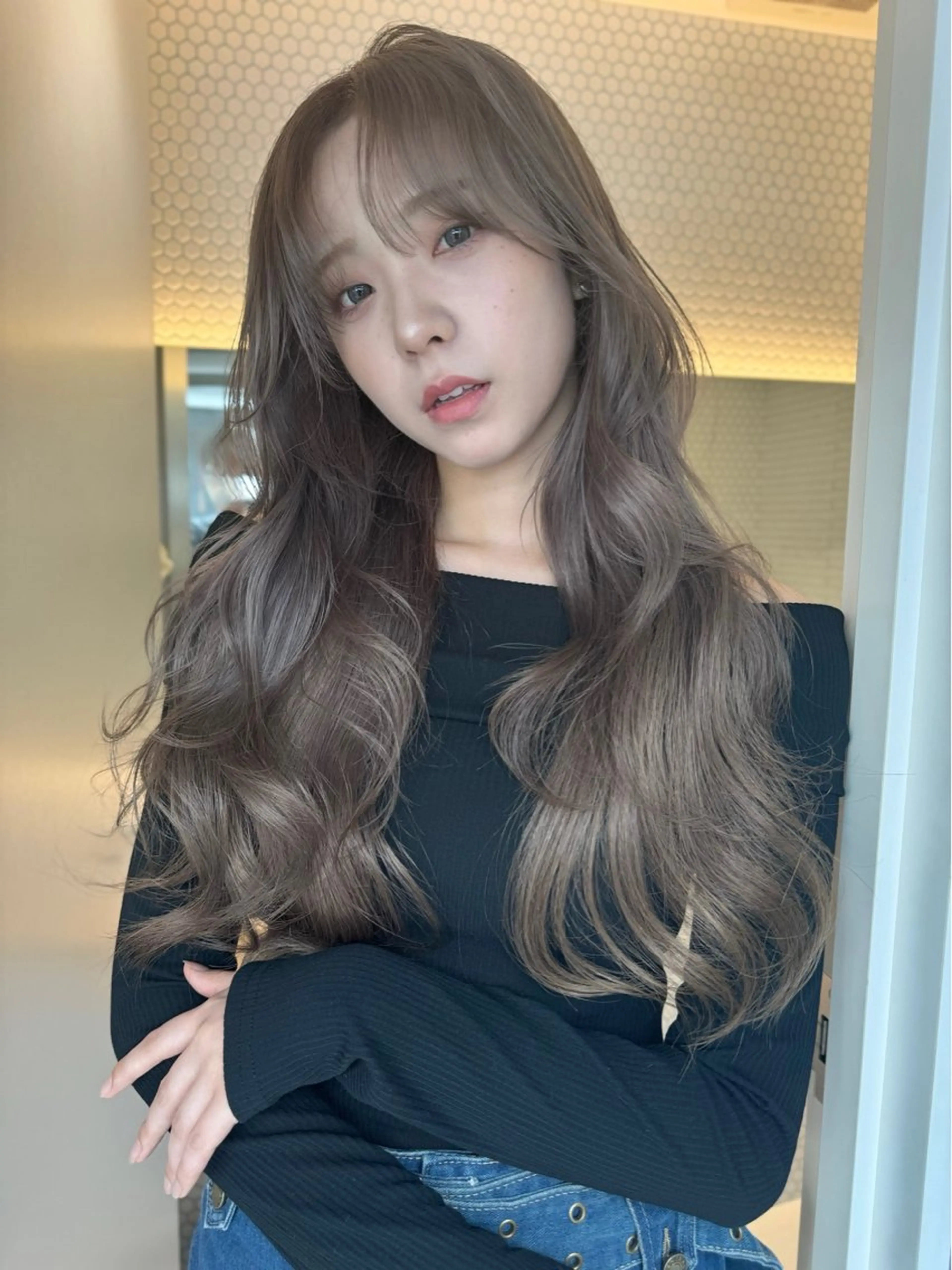 ロング カラー ヘアカラー 酒井 竜也のヘアスタイル