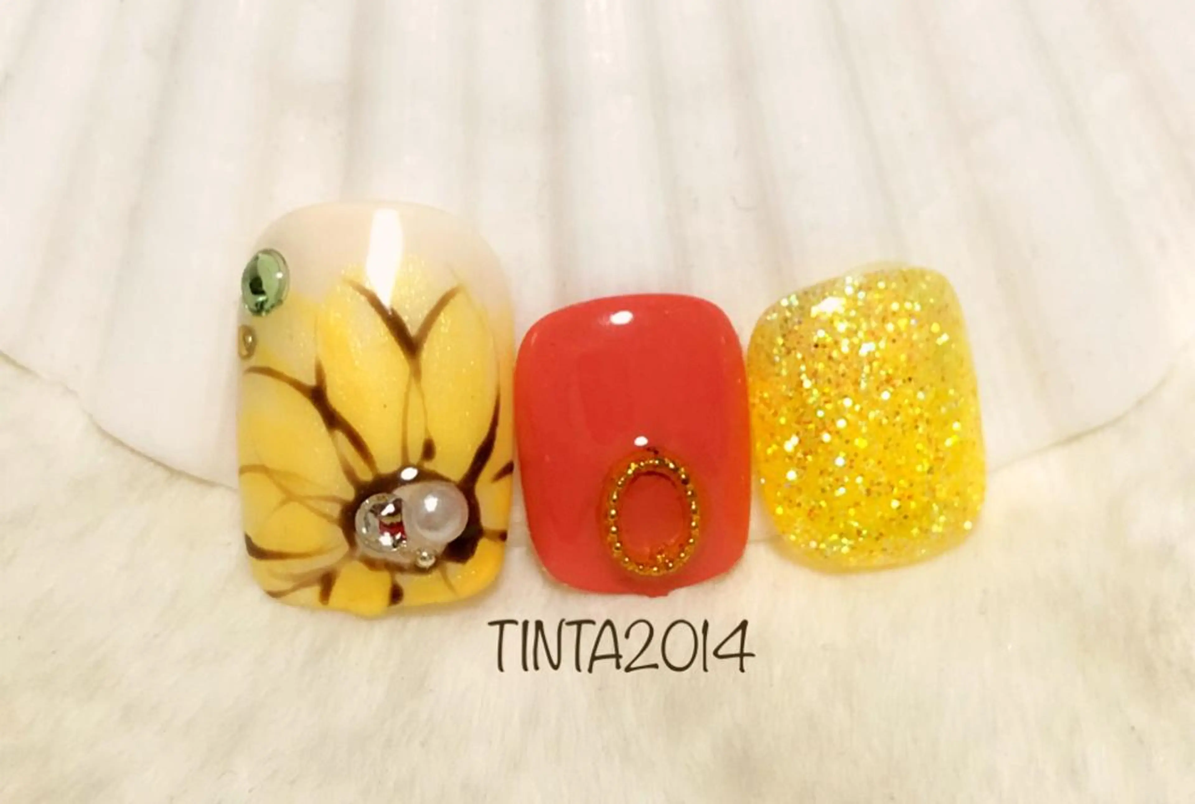 ネイル フットネイル ネイルサロン ティンタ所属・馬場 典子のネイルデザイン