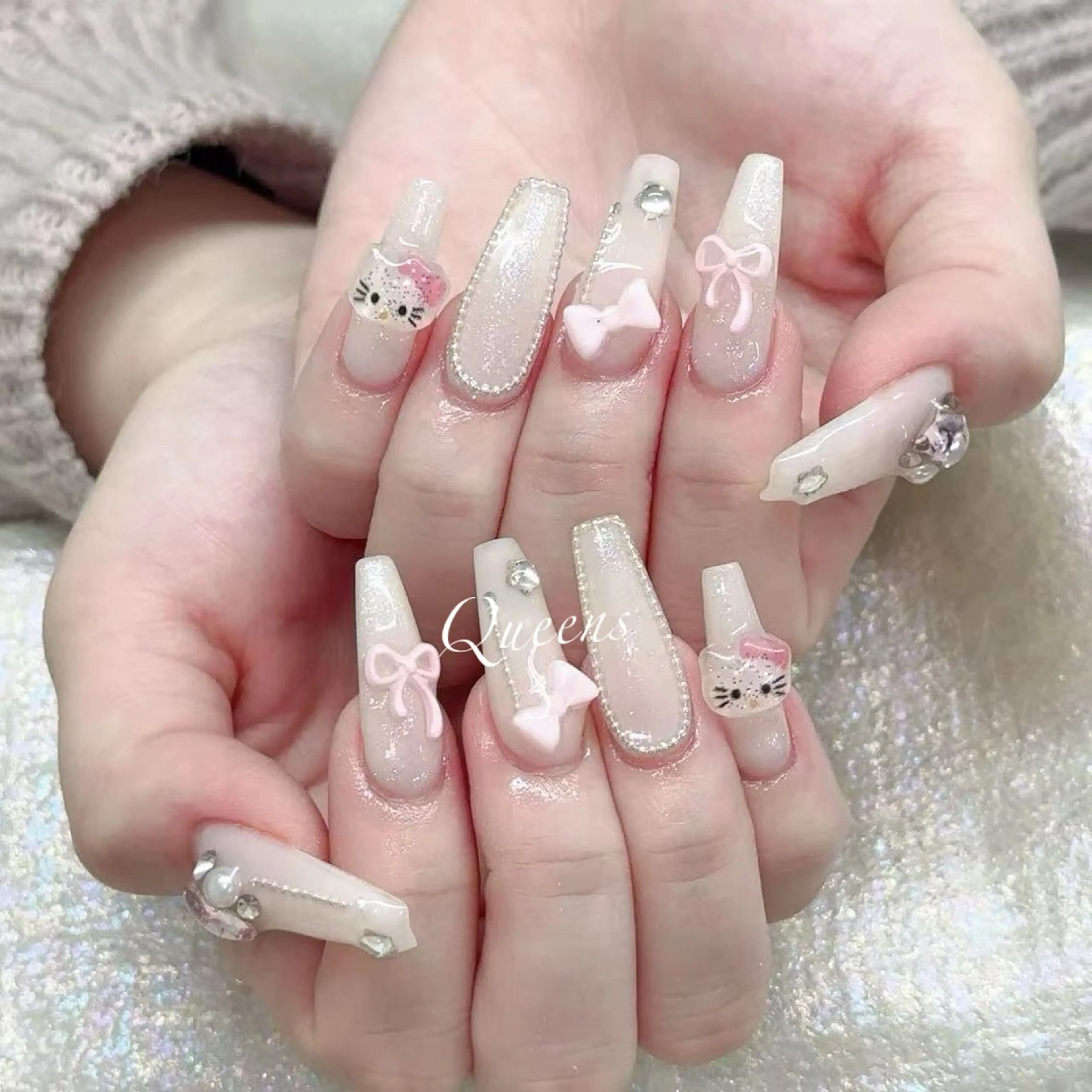 ネイル ハンドネイル Queens マオのネイルデザイン