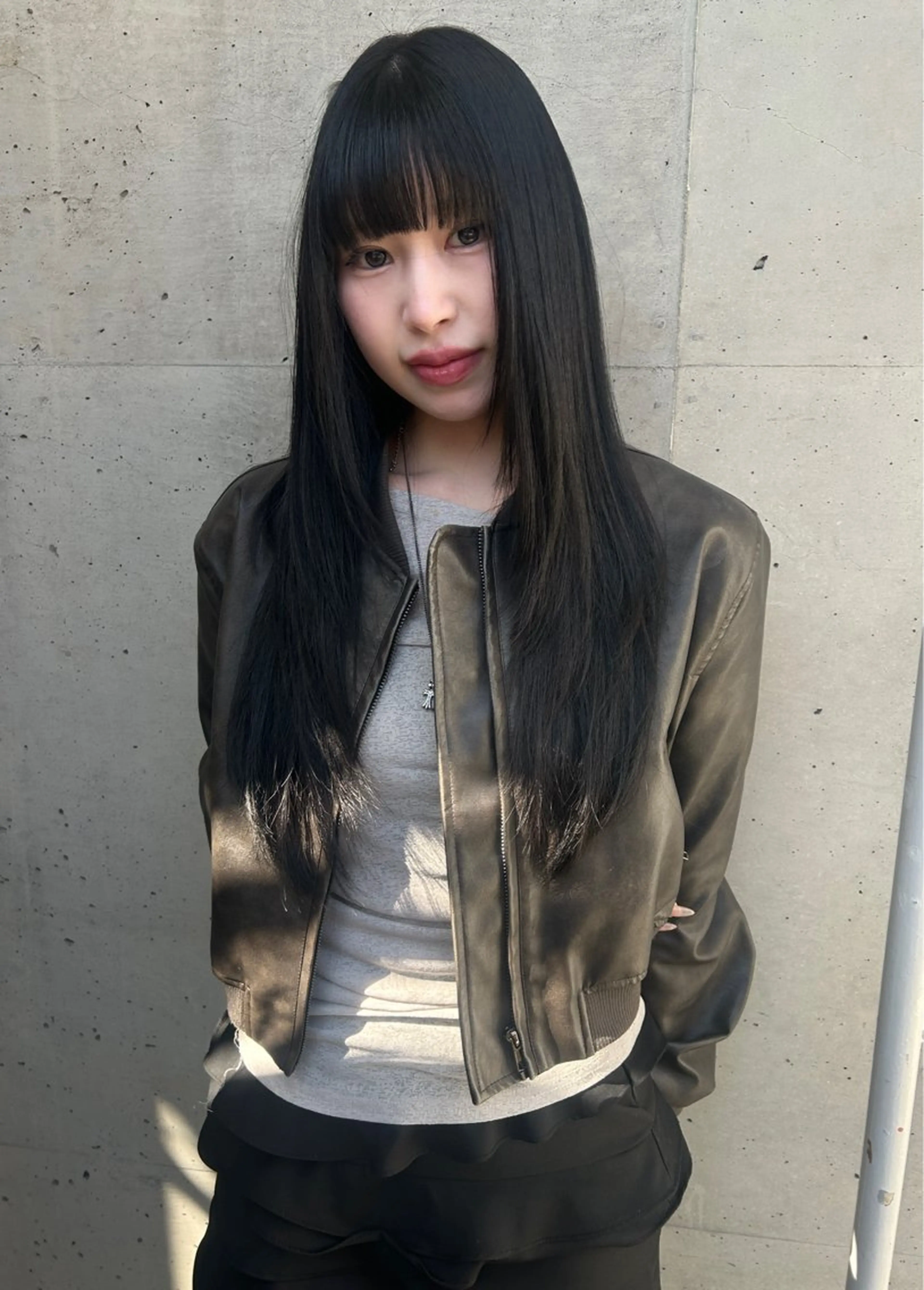 ロング 縮毛矯正 レイカ /ハイトーン/ボブ♪のヘアスタイル