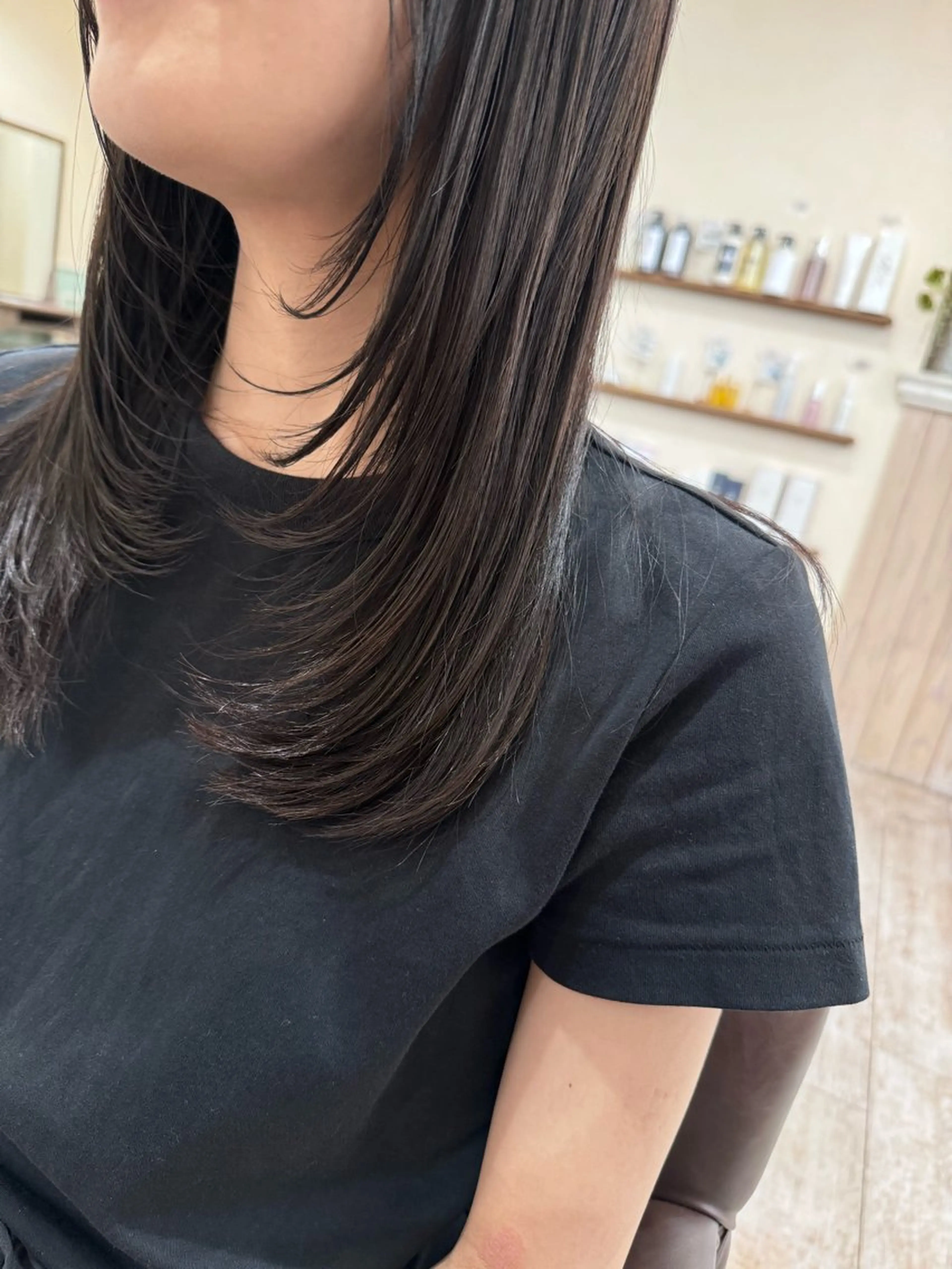 ロング カラー 髪質改善 レイヤーカット ロング カット トリートメント 新越谷noble店長 松本拓也▶◀*.のヘアスタイル