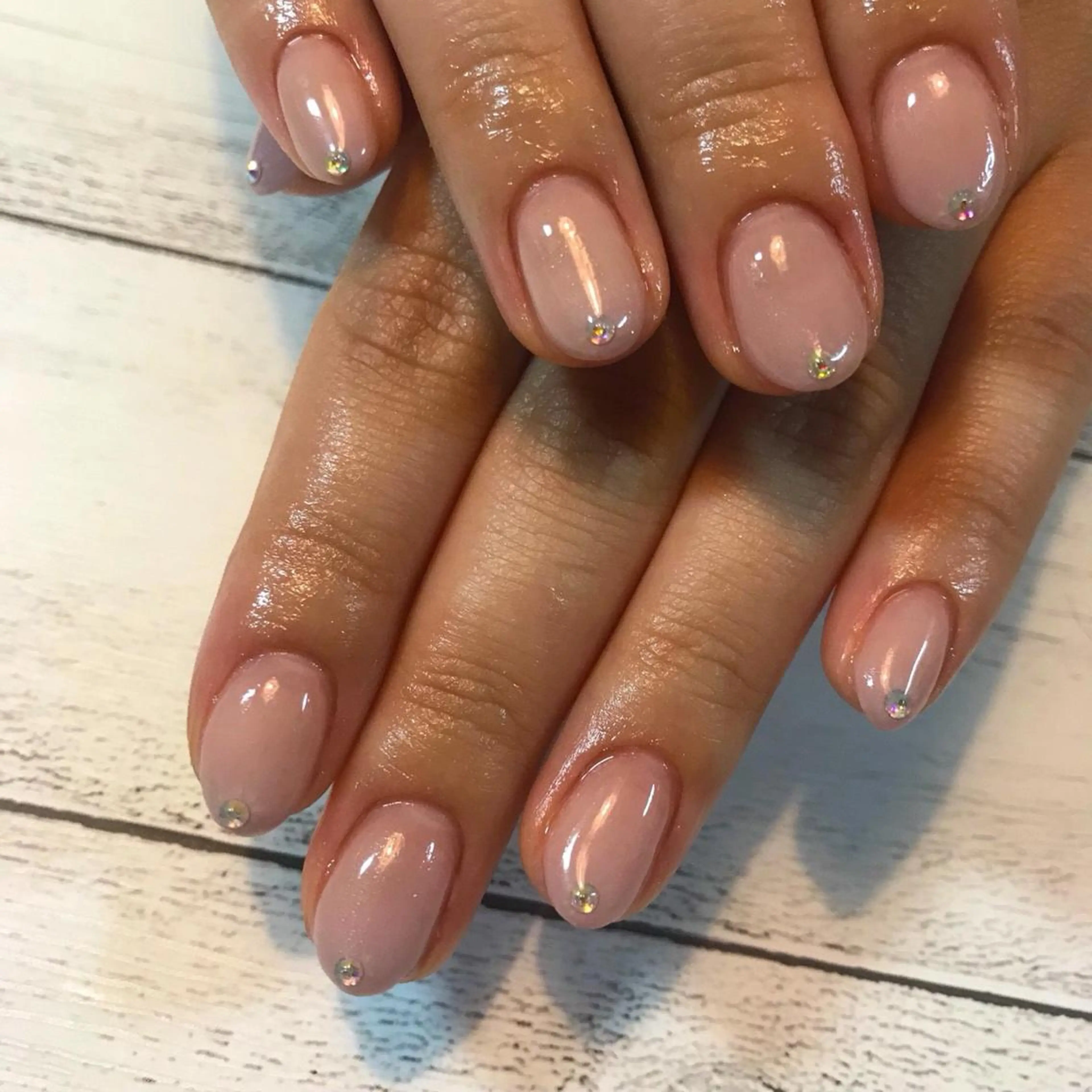 ネイル グラデーション ハンドネイル GéRanium Harukaのネイルデザイン