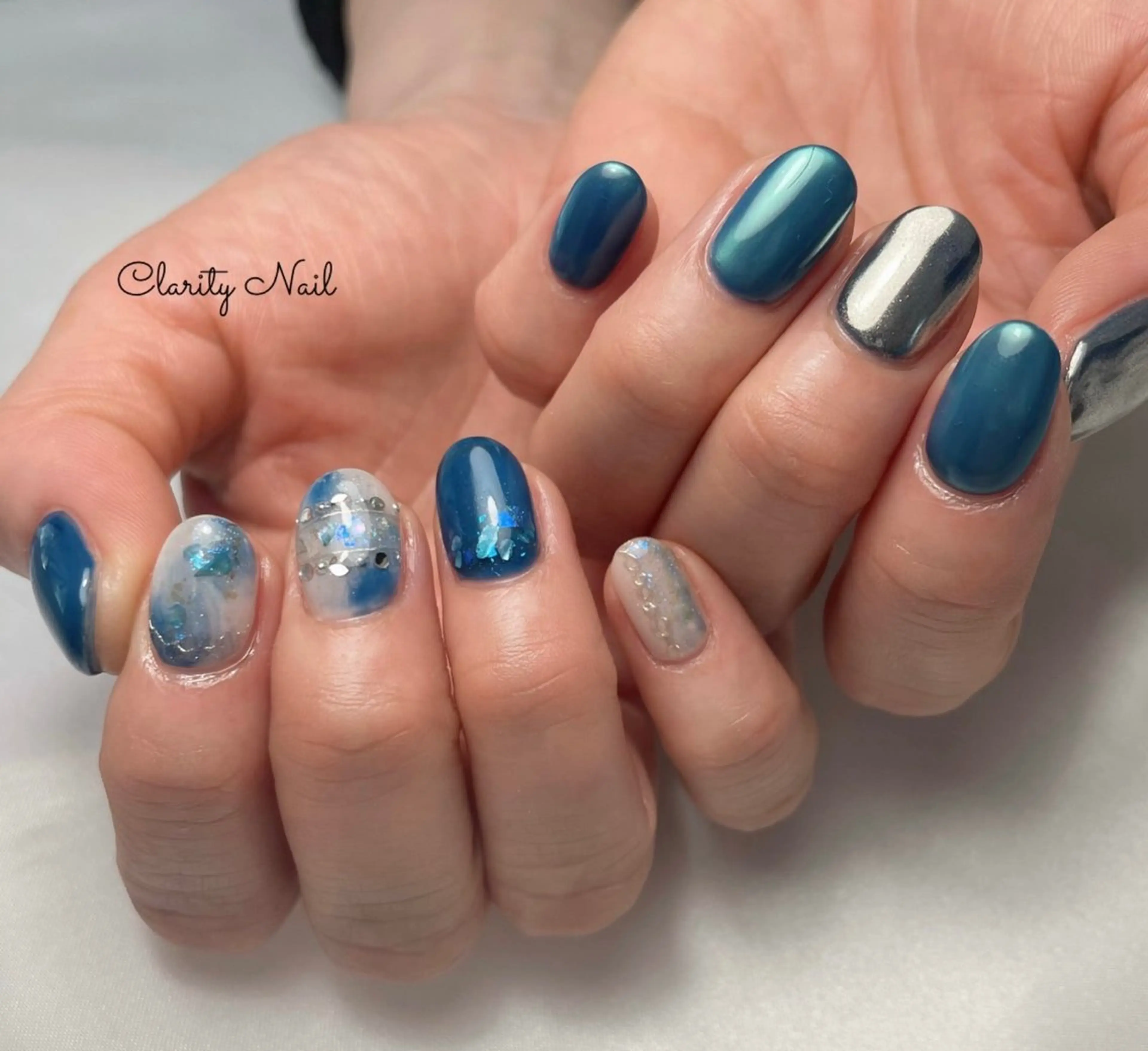 ネイル アートネイル 持ち込み ハンドネイル Clarity Nailのネイルデザイン