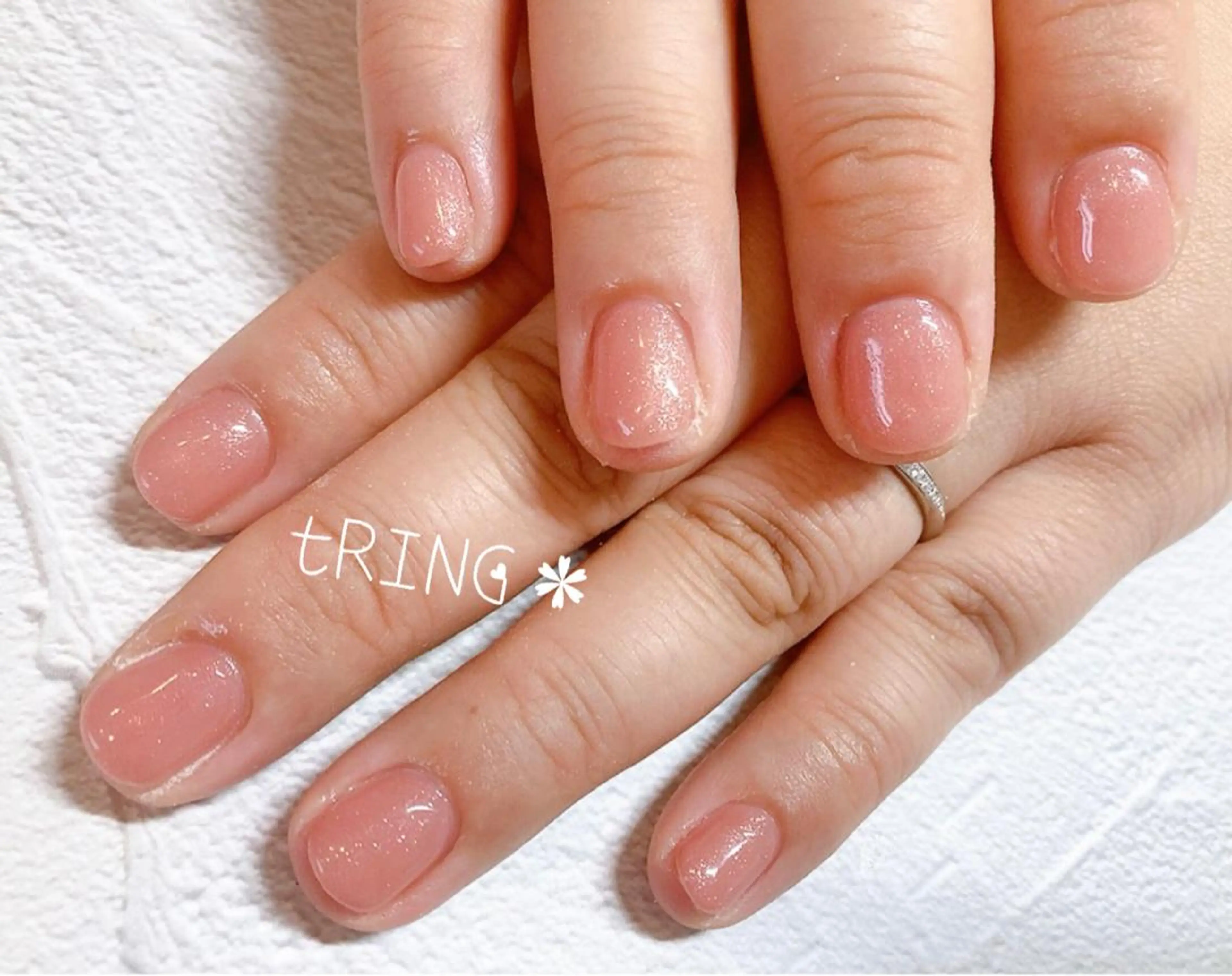 ネイル ハンドネイル tRING＊ しいの木台のネイルデザイン